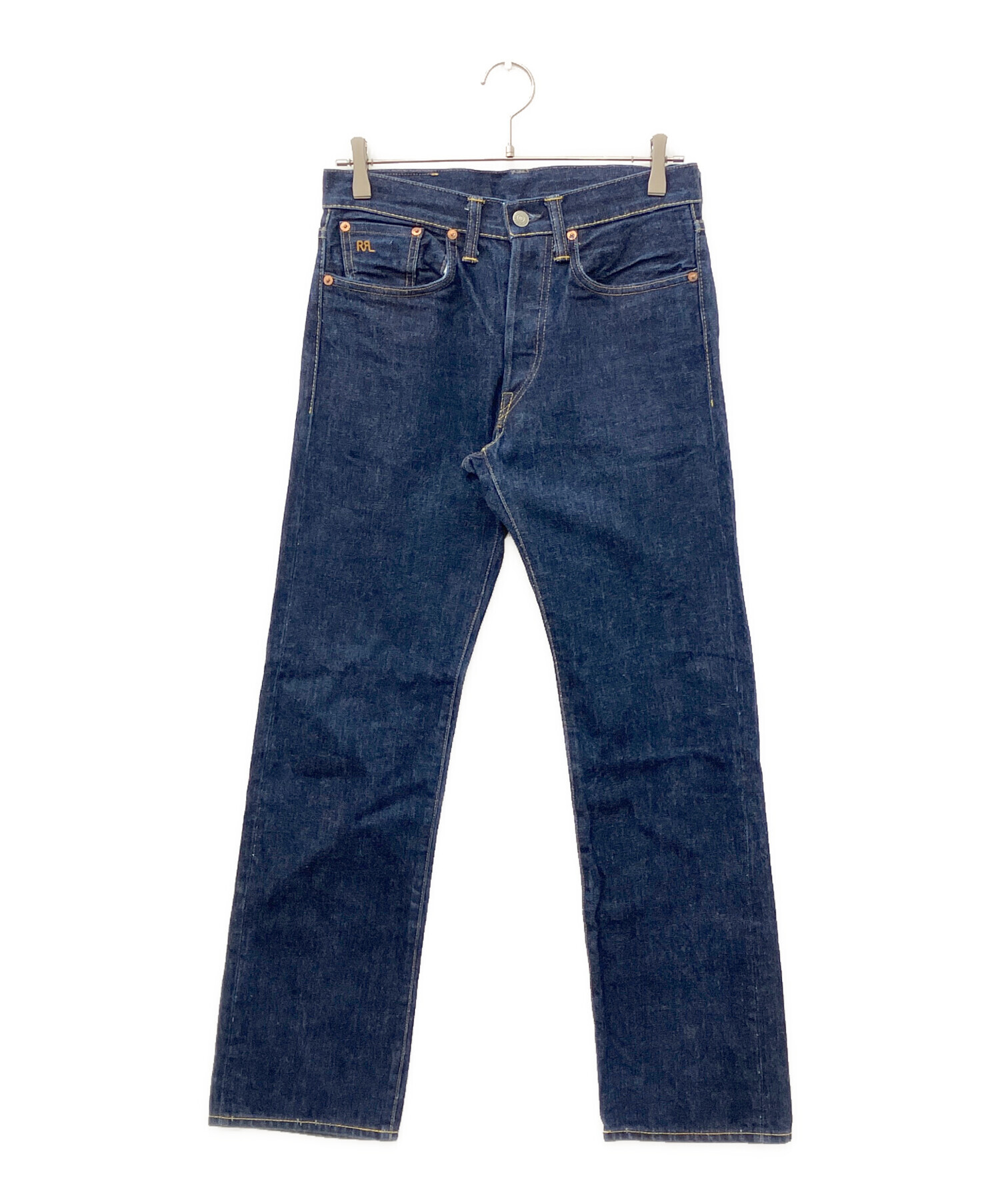 中古・古着通販】RRL (ダブルアールエル) セルビッチストレートデニム