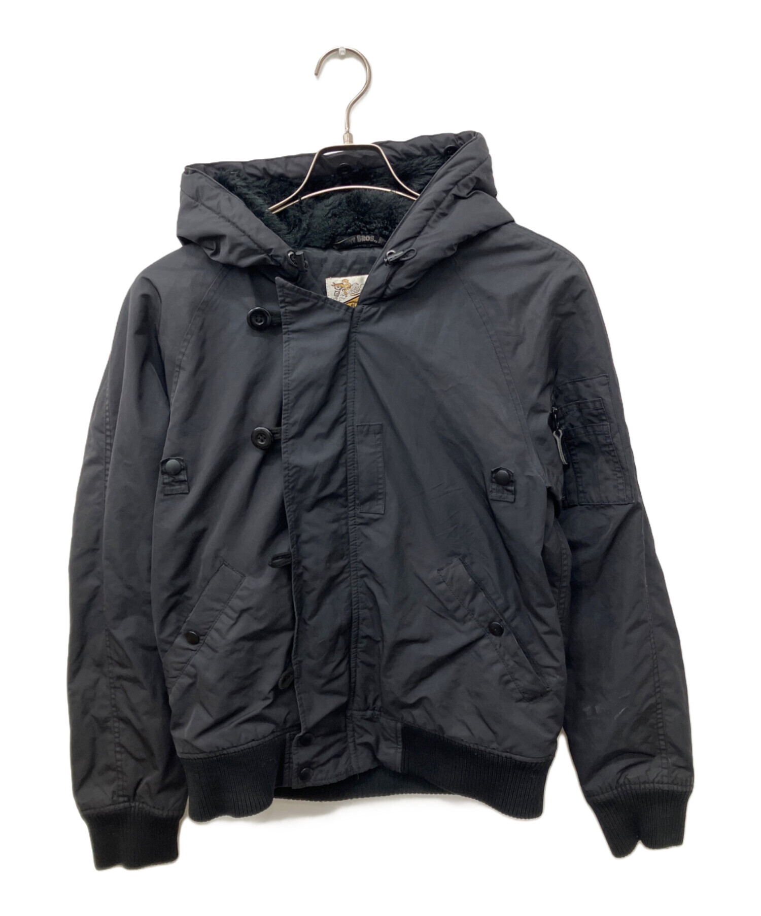90s希少　美品schott n2b JP mサイズ　ショット　alpha 中古・古着通販】Schott (ショット) N-2Bジャケット ブラック サイズ