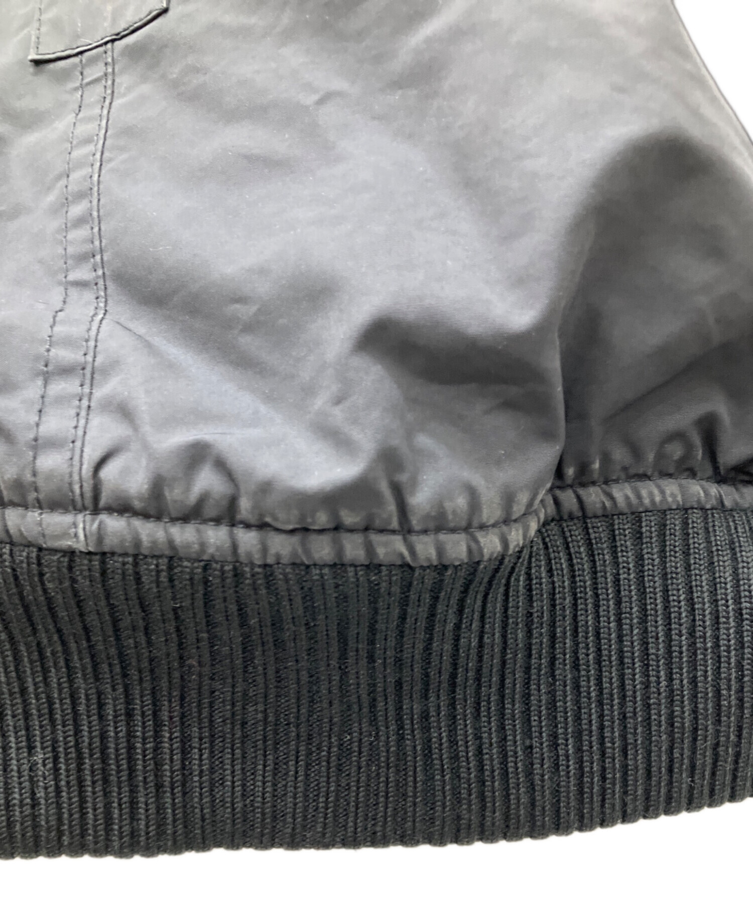 中古・古着通販】Schott (ショット) N-2Bジャケット ブラック サイズ