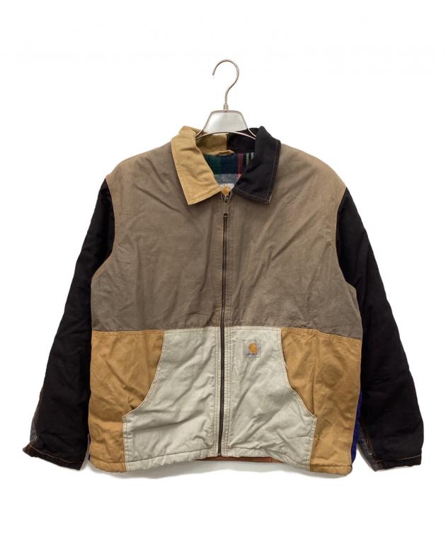 Carhartt マルチカラー パッチワーク ジャケット/リメイク/古着 中古・古着通販】CarHartt (カーハート) パッチワークジャケット
