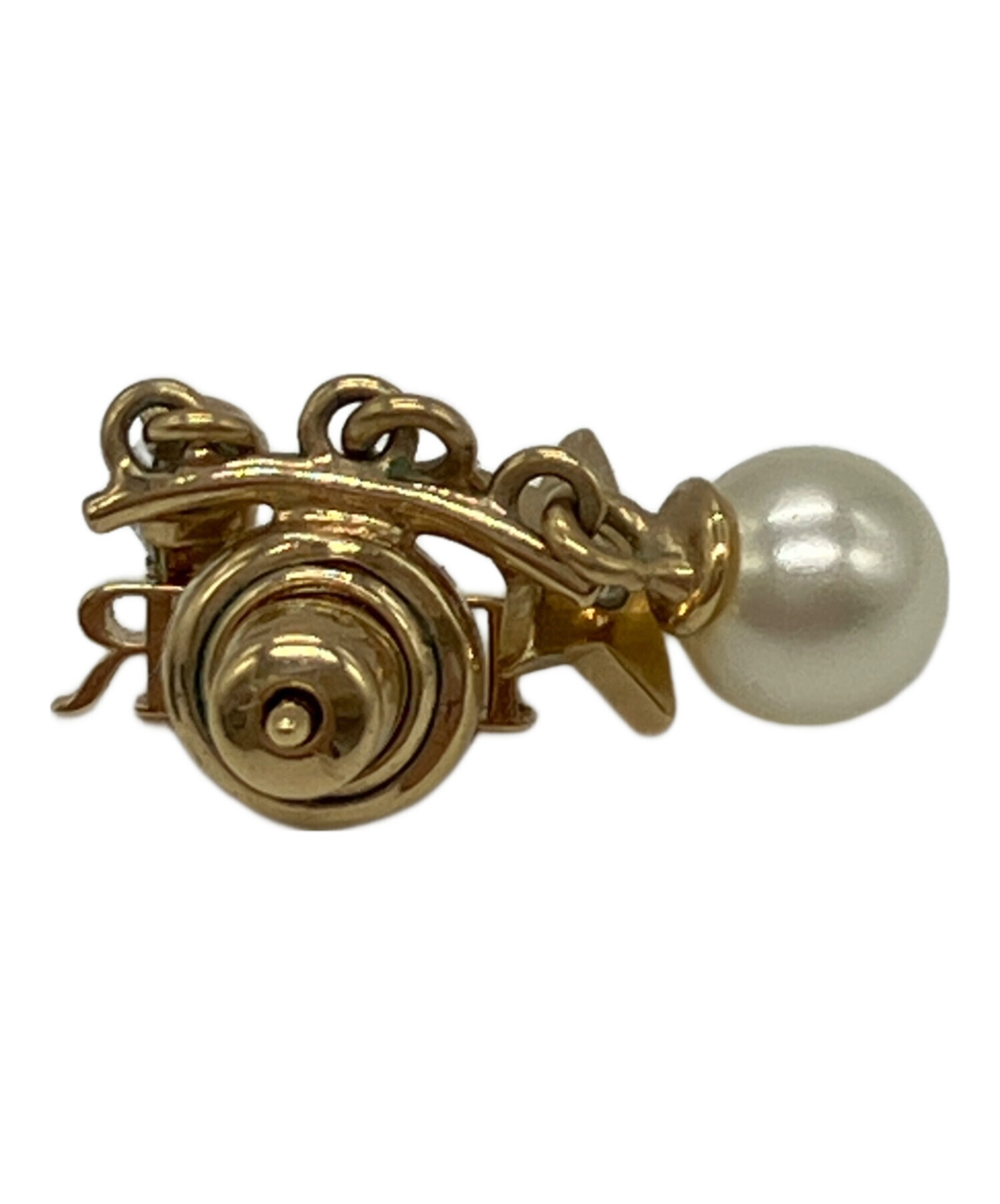 中古・古着通販】Dior (ディオール) Dio(r)evolution ピアス ゴールド