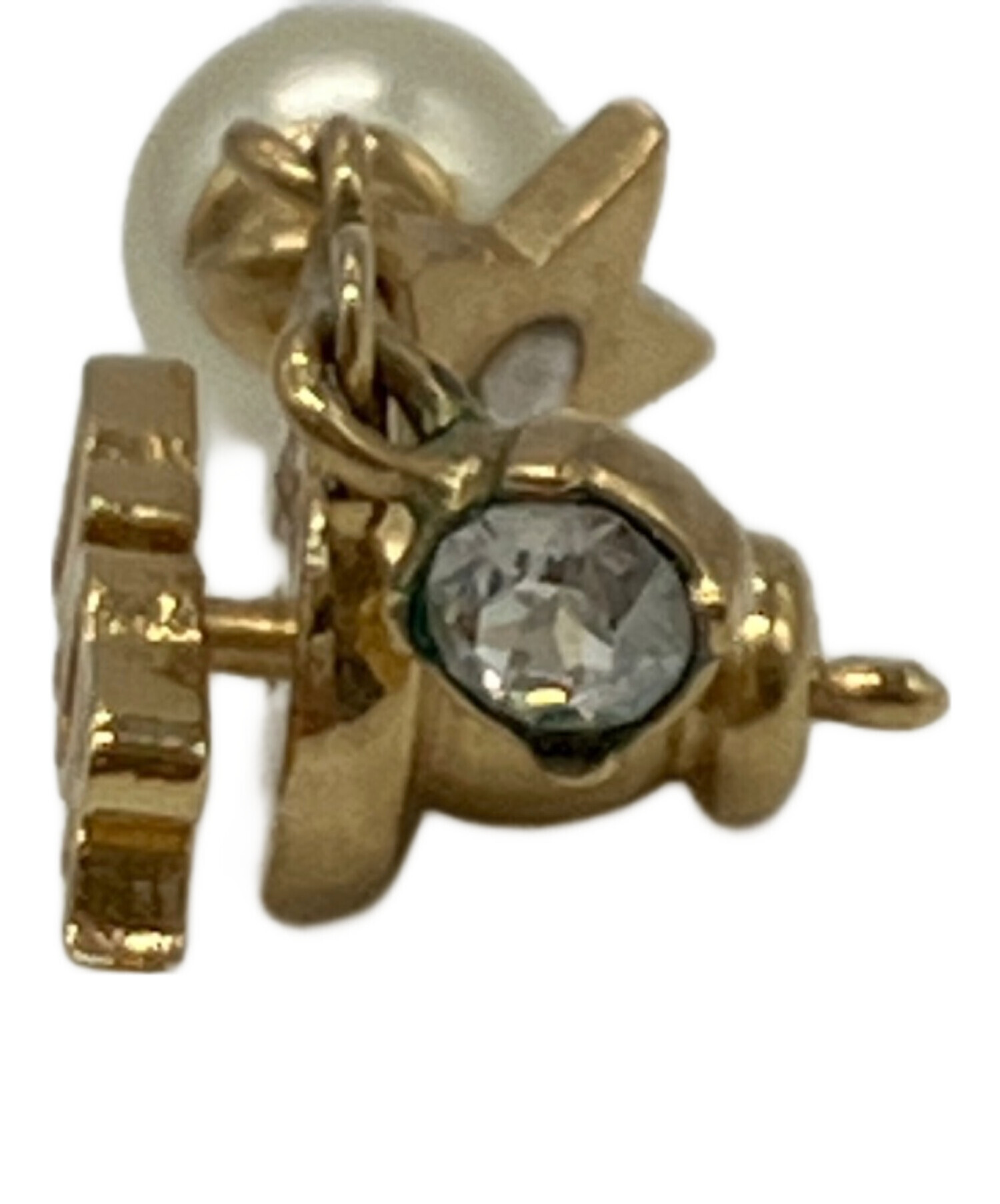 中古・古着通販】Dior (ディオール) Dio(r)evolution ピアス ゴールド