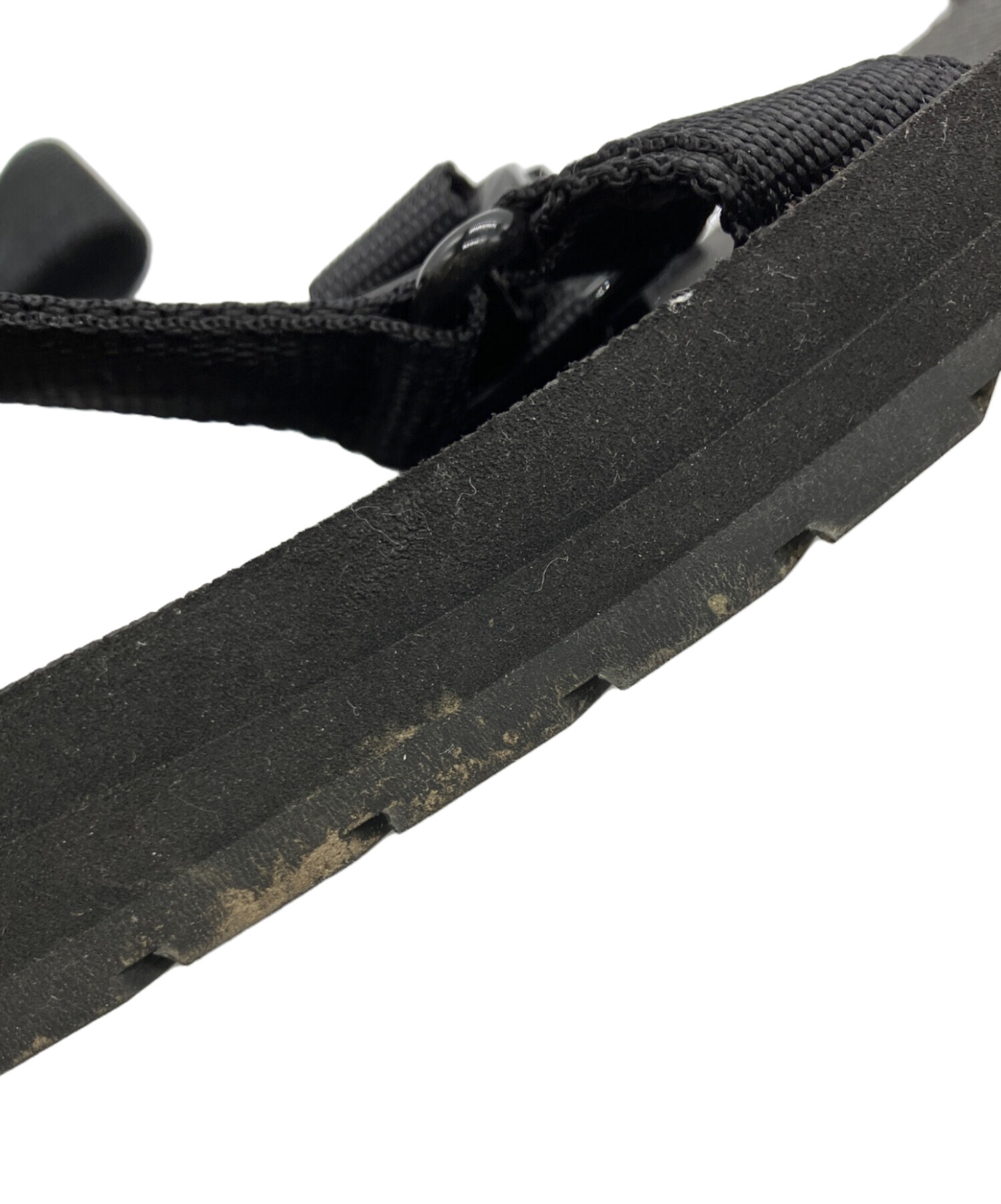 中古・古着通販】PRADA (プラダ) ラバーロゴストラップサンダル