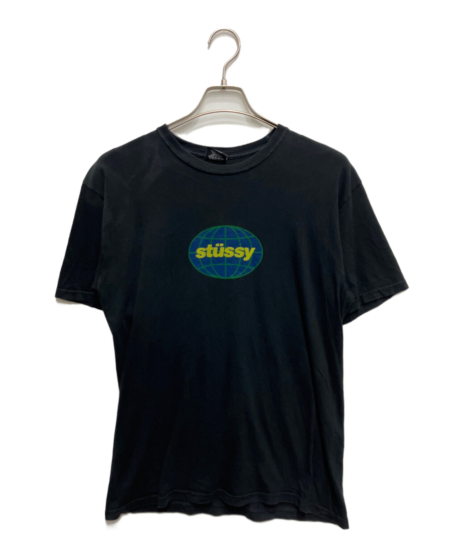 中古・古着通販】stussy (ステューシー) ロゴプリントTシャツ ブラック