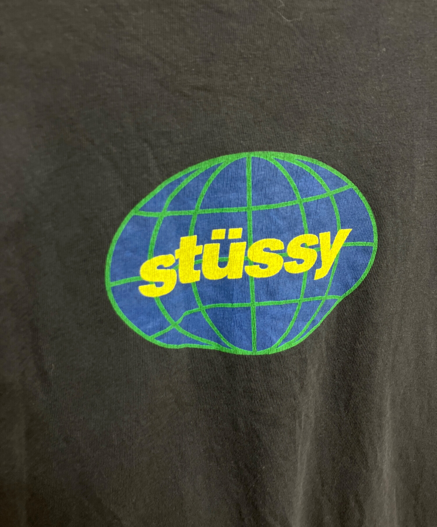 中古・古着通販】stussy (ステューシー) ロゴプリントTシャツ ブラック