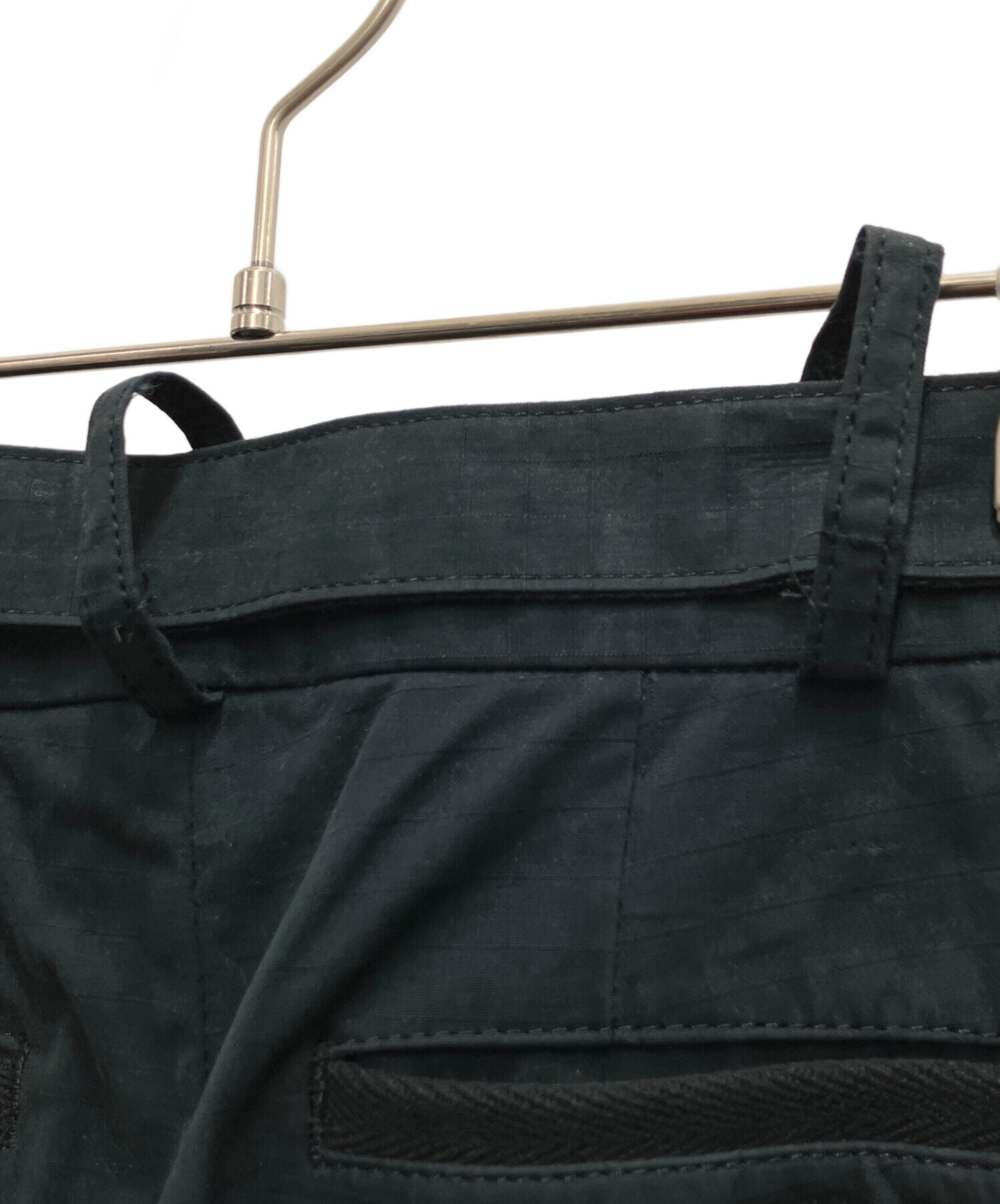 中古・古着通販】sacai (サカイ) ベルテッドパンツ ネイビー サイズ:M