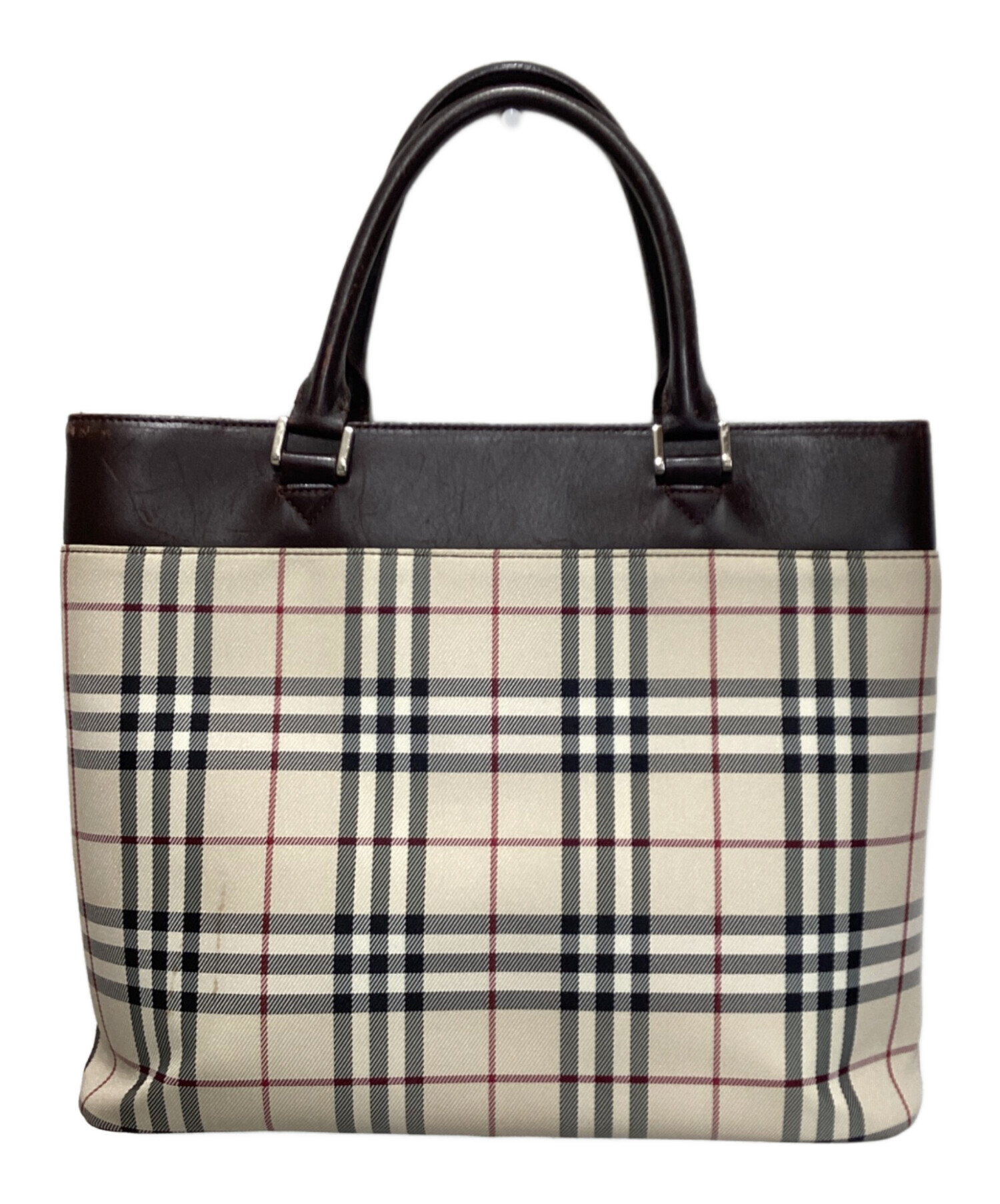 中古・古着通販】BURBERRY (バーバリー) ノヴァチェックレザー