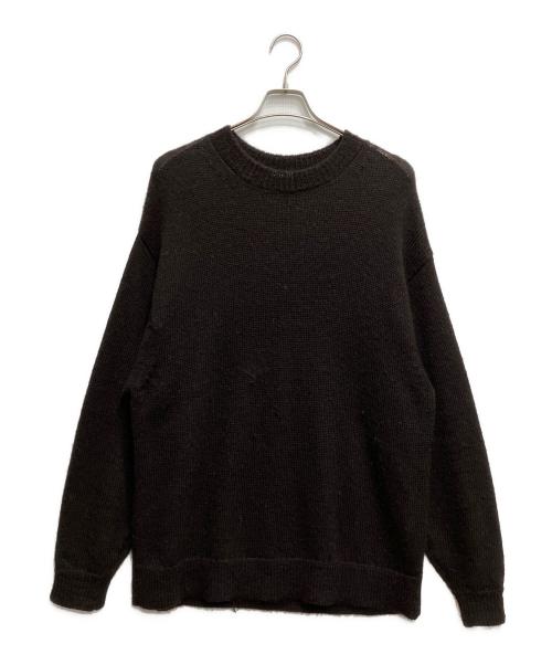 【美品】コモリ COMOLI アルパカ100% クルーネックニット 中古・古着通販】COMOLI (コモリ) アルパカ クルーネックニット