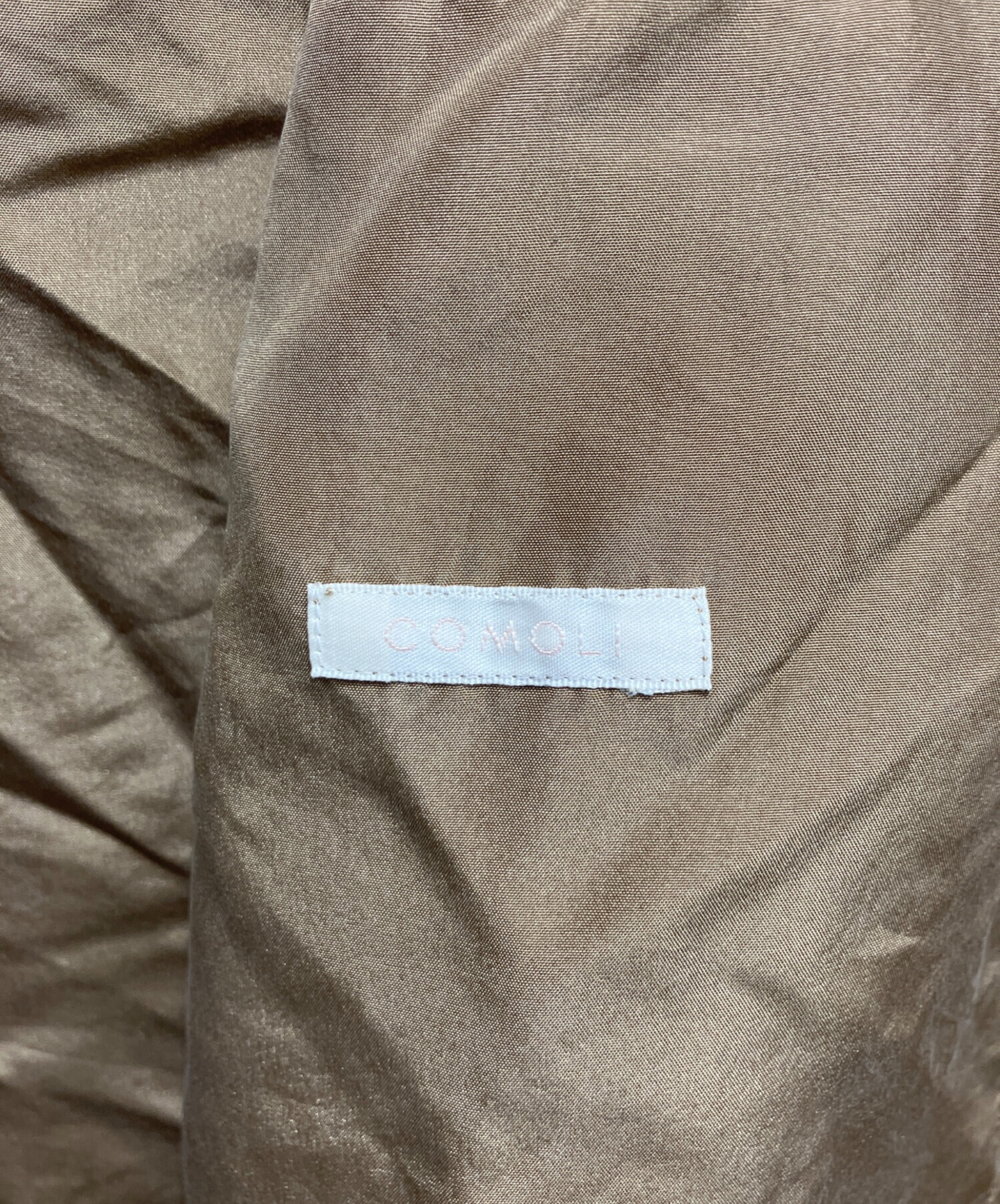 中古・古着通販】COMOLI (コモリ) シルクユーティリティシャツ