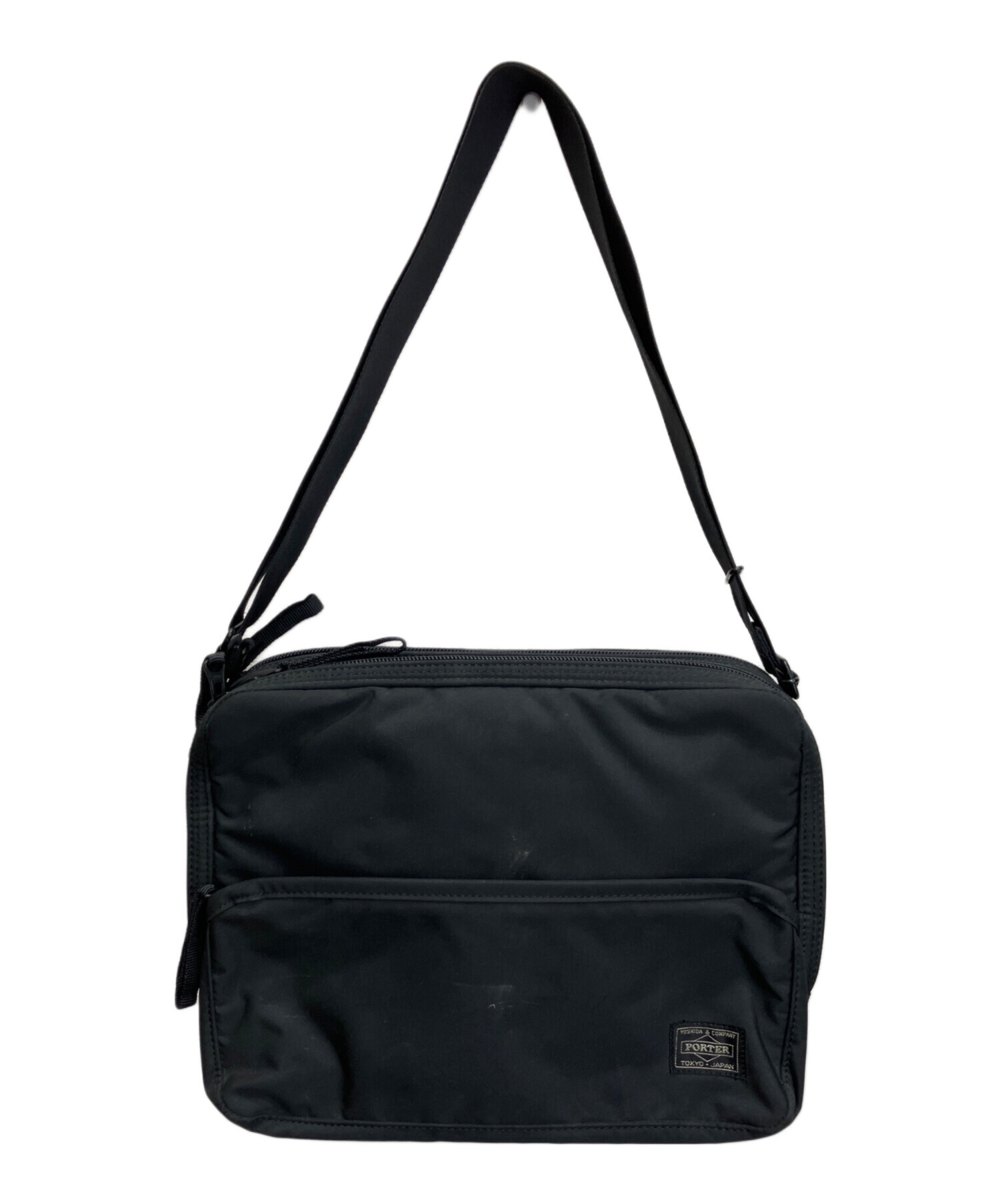 中古・古着通販】PORTER (ポーター) ショルダーバッグ ブラック 