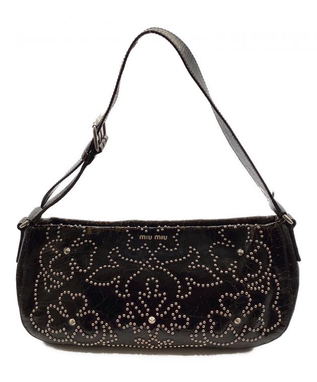 中古・古着通販】MIU MIU (ミュウミュウ) アーカイブクラック加工 