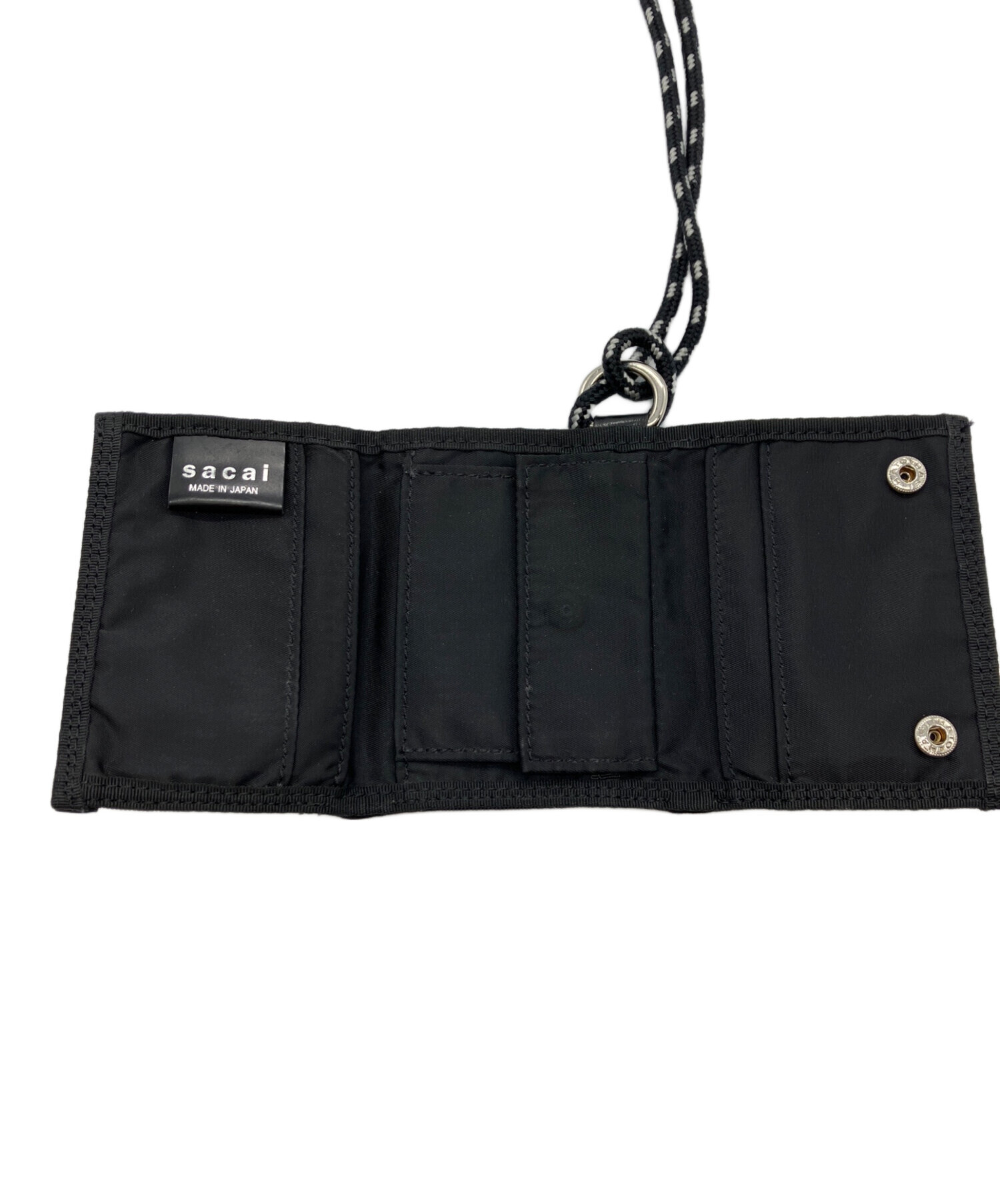 sacaiポーターナイロンウォレット 中古・古着通販】sacai (サカイ) PORTER (ポーター) ナイロン 三つ折り