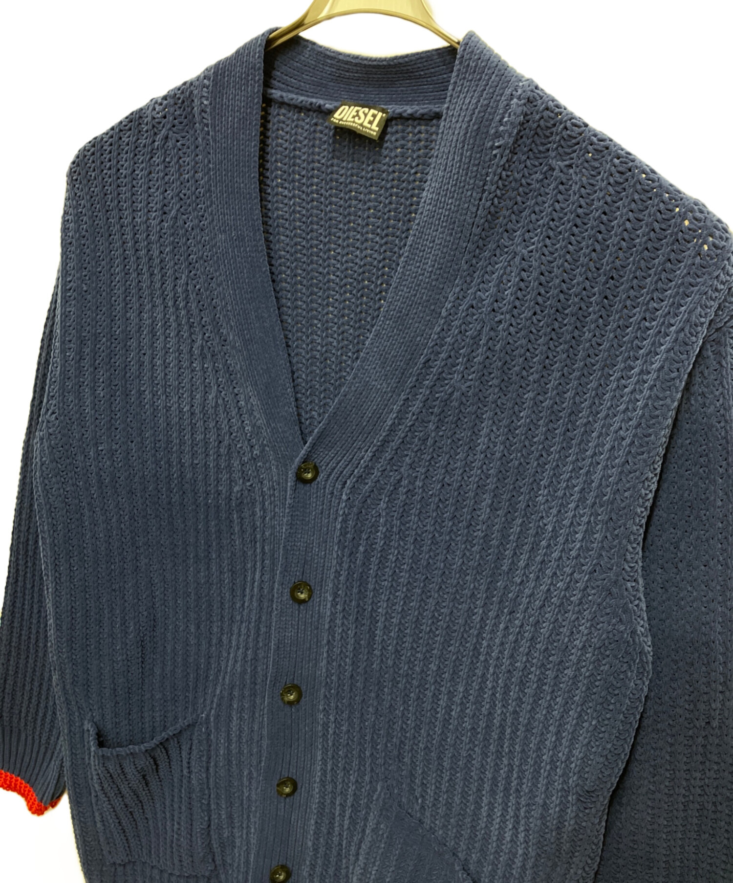 中古・古着通販】DIESEL (ディーゼル) K-MORENO モールカーディガン