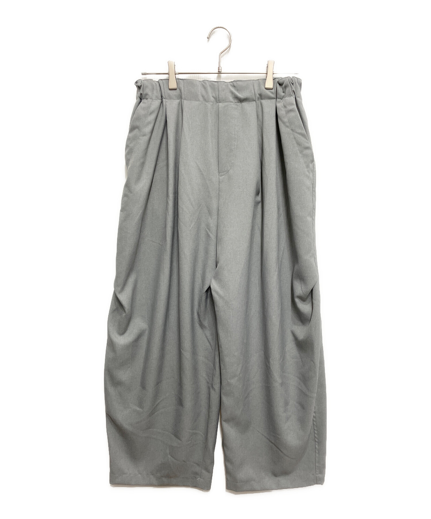 中古・古着通販】mizuiro-ind (ミズイロインド) ワイドタックパンツ