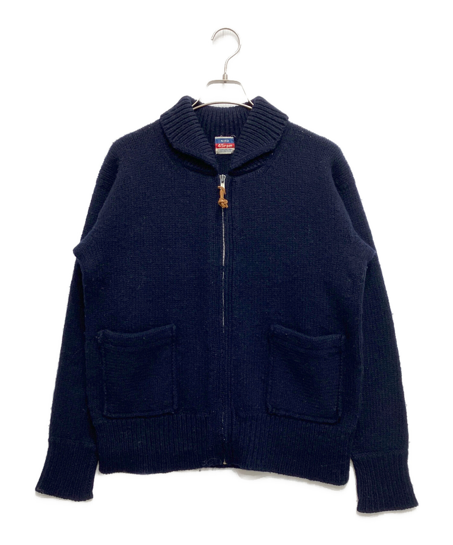 状態良好　ジップカーディガン　vintage 50s 60s ビンテージ 中古・古着通販】45rpm (45アールピーエム) ジップカーディガン