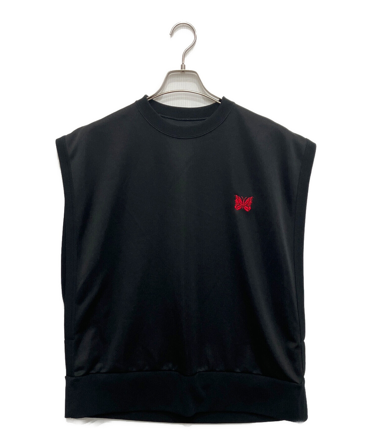 中古・古着通販】Needles (ニードルズ) Sleeveless Sweat ブラック