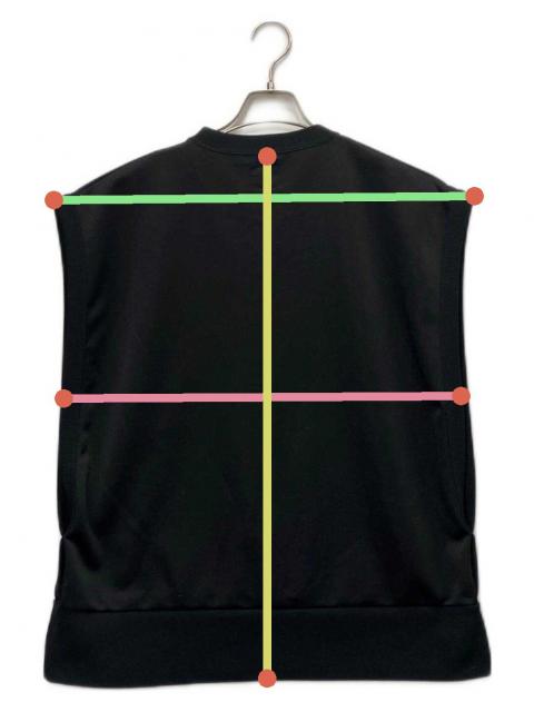 中古・古着通販】Needles (ニードルズ) Sleeveless Sweat ブラック