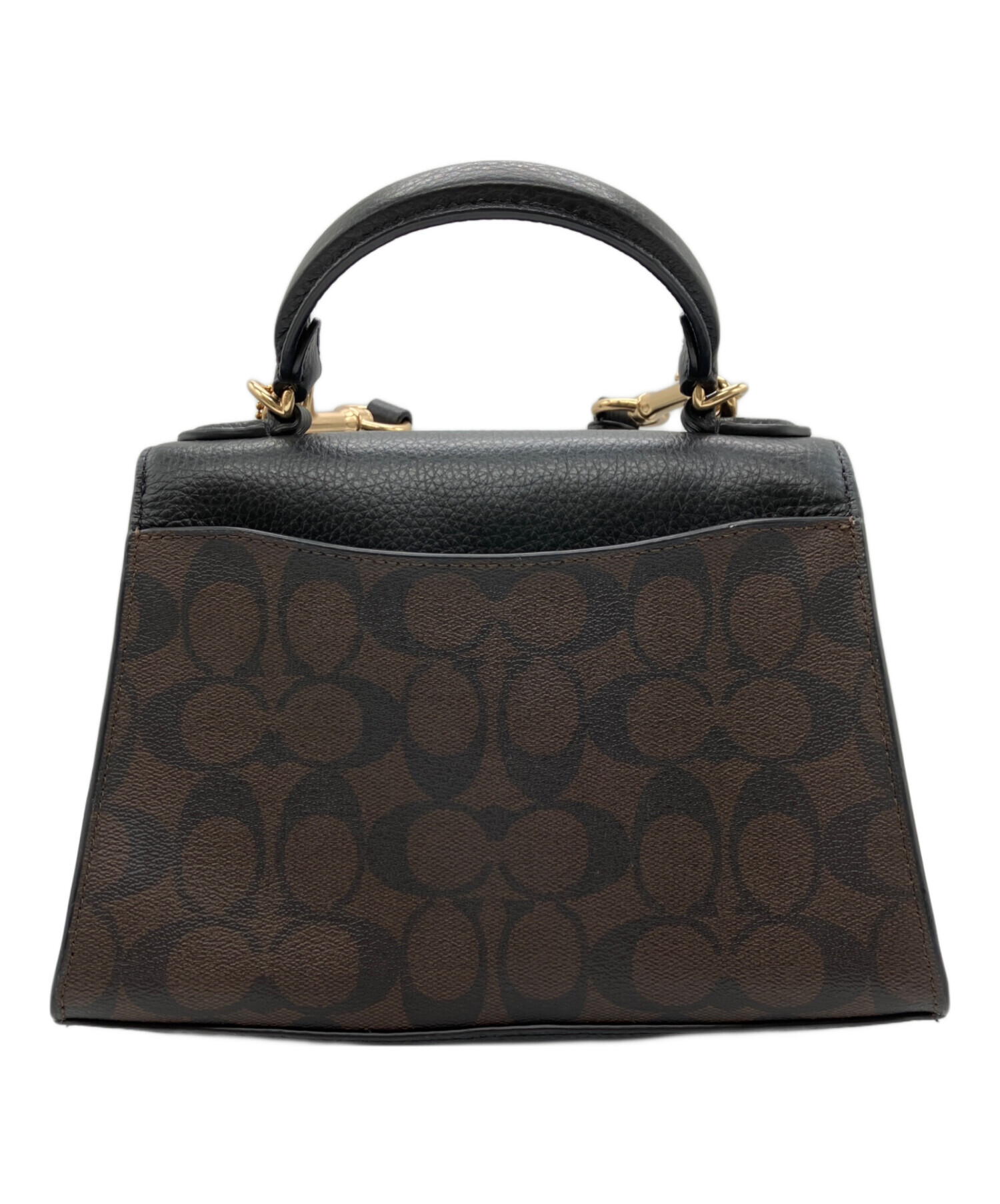 中古・古着通販】COACH (コーチ) ペッパー サッチェル シグネチャー