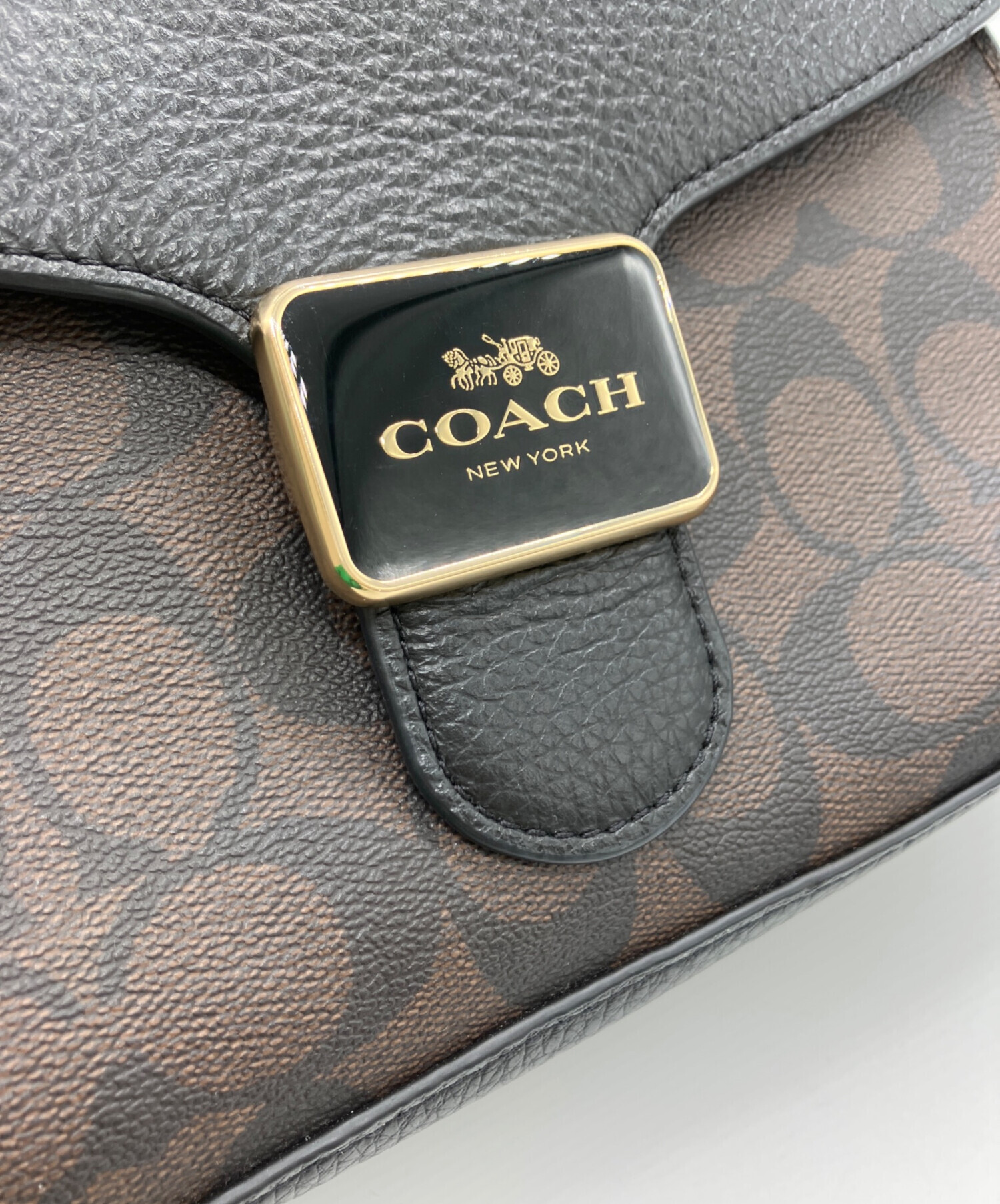 中古・古着通販】COACH (コーチ) ペッパー サッチェル シグネチャー