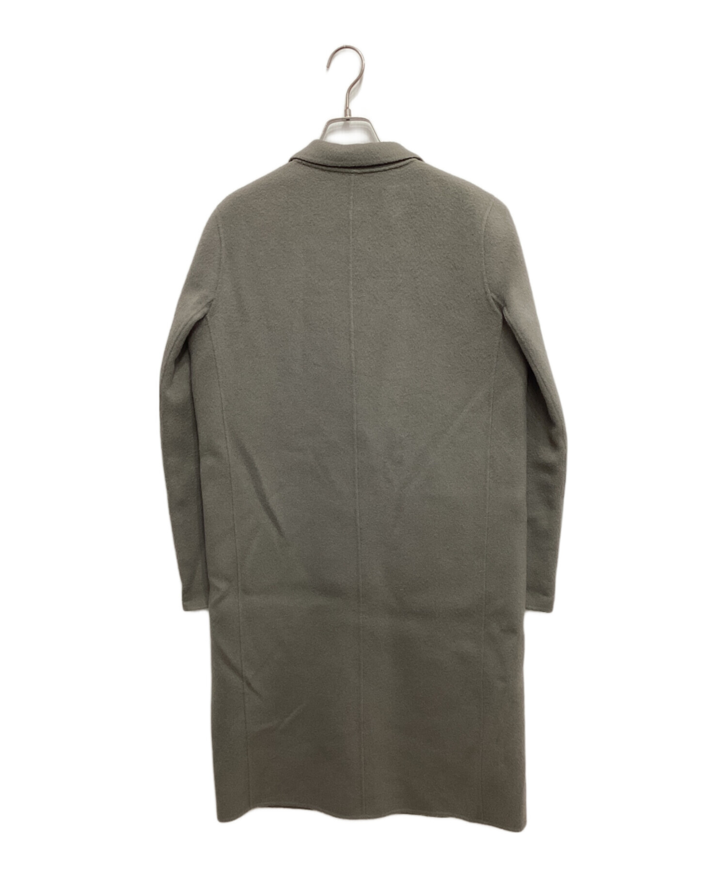 中古・古着通販】theory (セオリー) カシミヤ混コート グレー サイズ:S