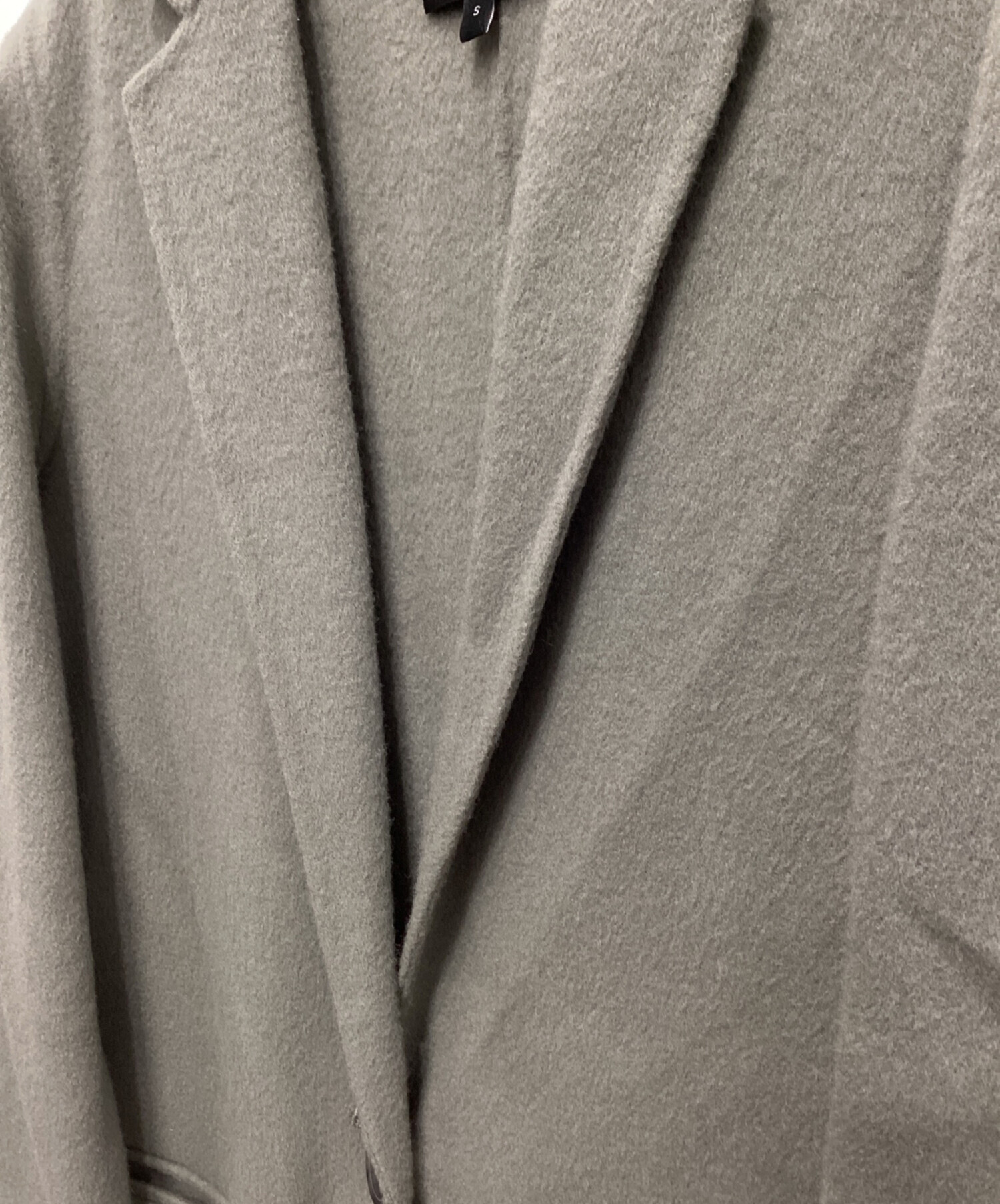 中古・古着通販】theory (セオリー) カシミヤ混コート グレー サイズ:S