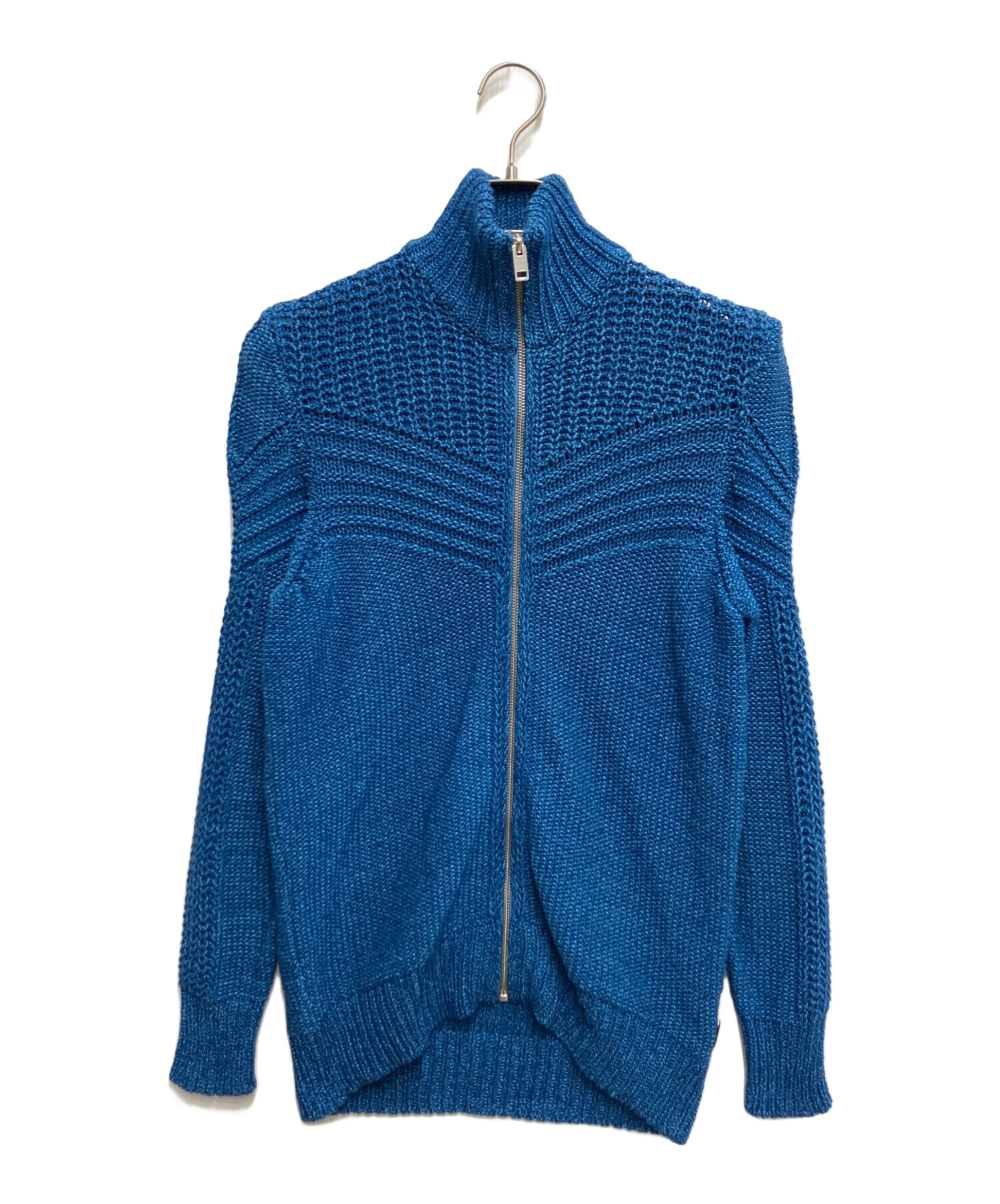ディーゼル　ドライバーズニット 中古・古着通販】DIESEL (ディーゼル) ドライバーズニット ブルー