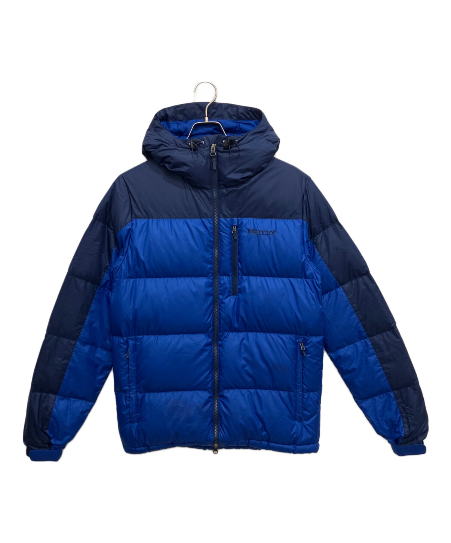 中古・古着通販】MARMOT (マーモット) ガイズダウンフーディー ブルー 