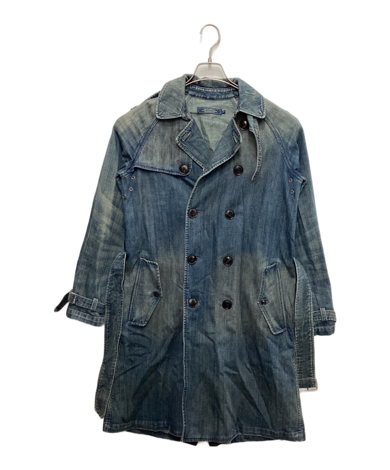 ラルフローレン、デニム＆サプライ、コート ラルフ DENIM&SUPPLY デニム & サプライ デニム Pコート ネイビー