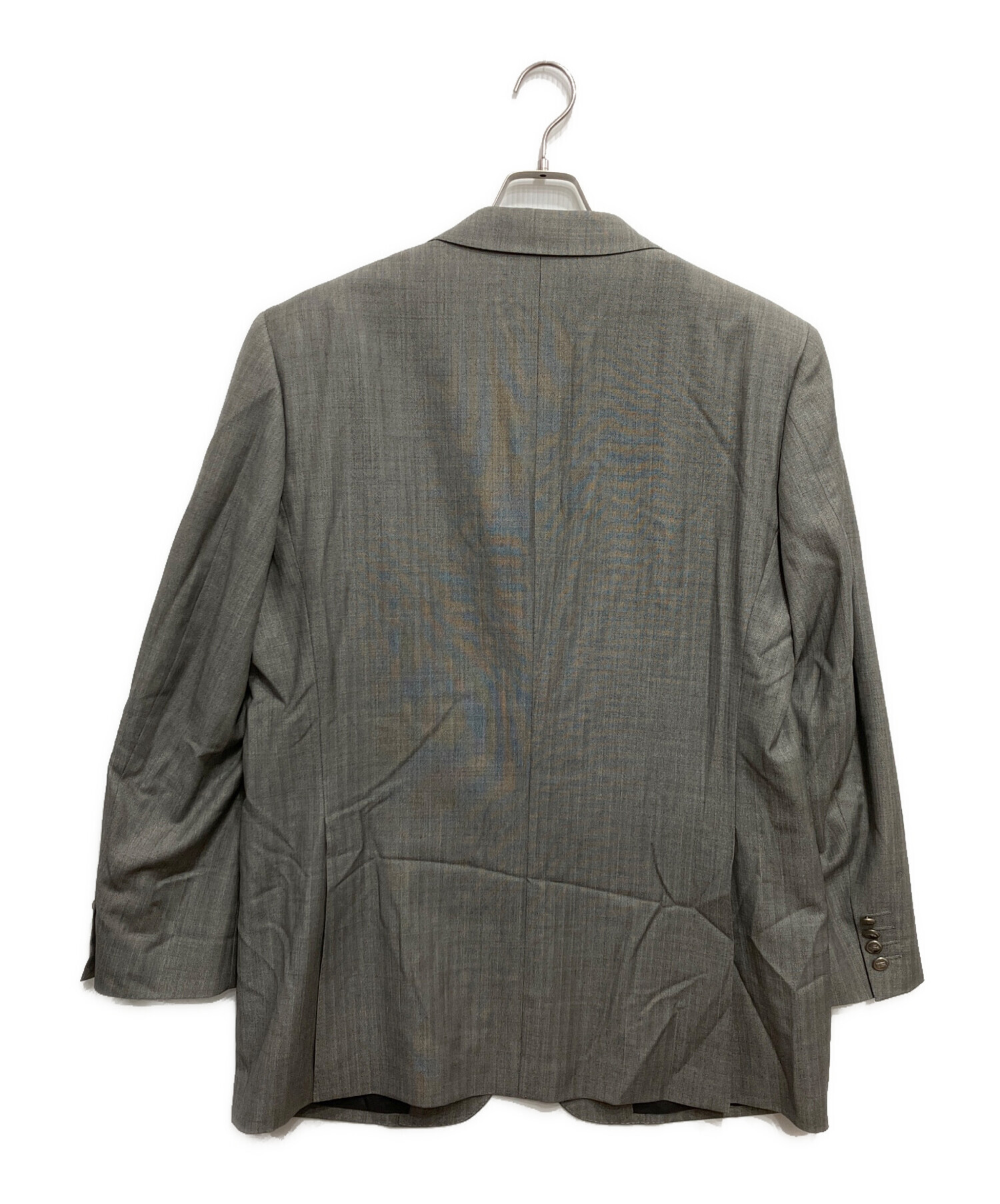 極美品　バーバリーロンドン テーラードジャケット　ブレザー　グレー　ストレッチ 中古・古着通販】BURBERRY LONDON (バーバリーロンドン) テーラード