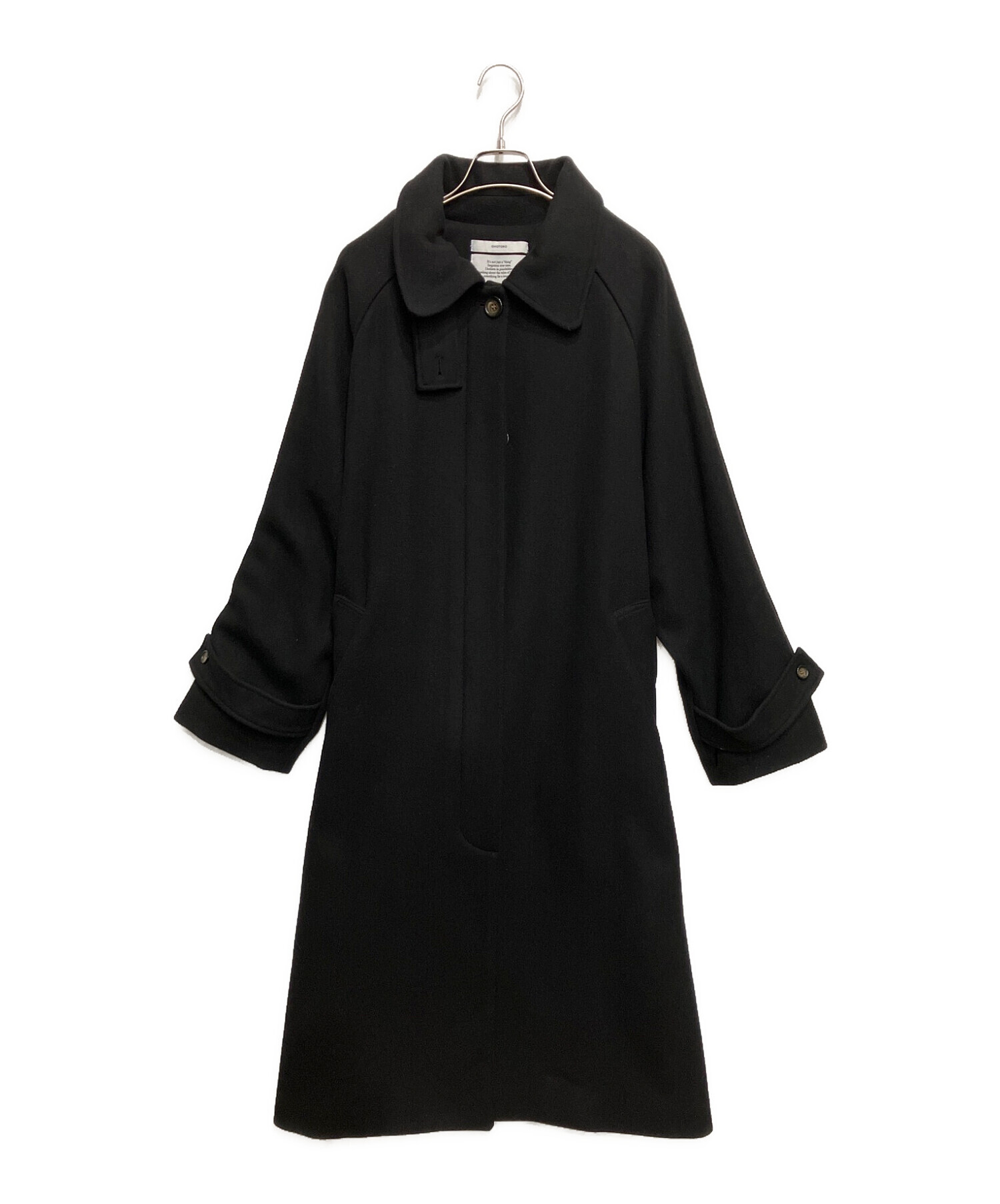 Ohotoro Doolin Coat ブラック 中古・古着通販】OHOTORO (オオトロ) Doolin Coat ブラック サイズ