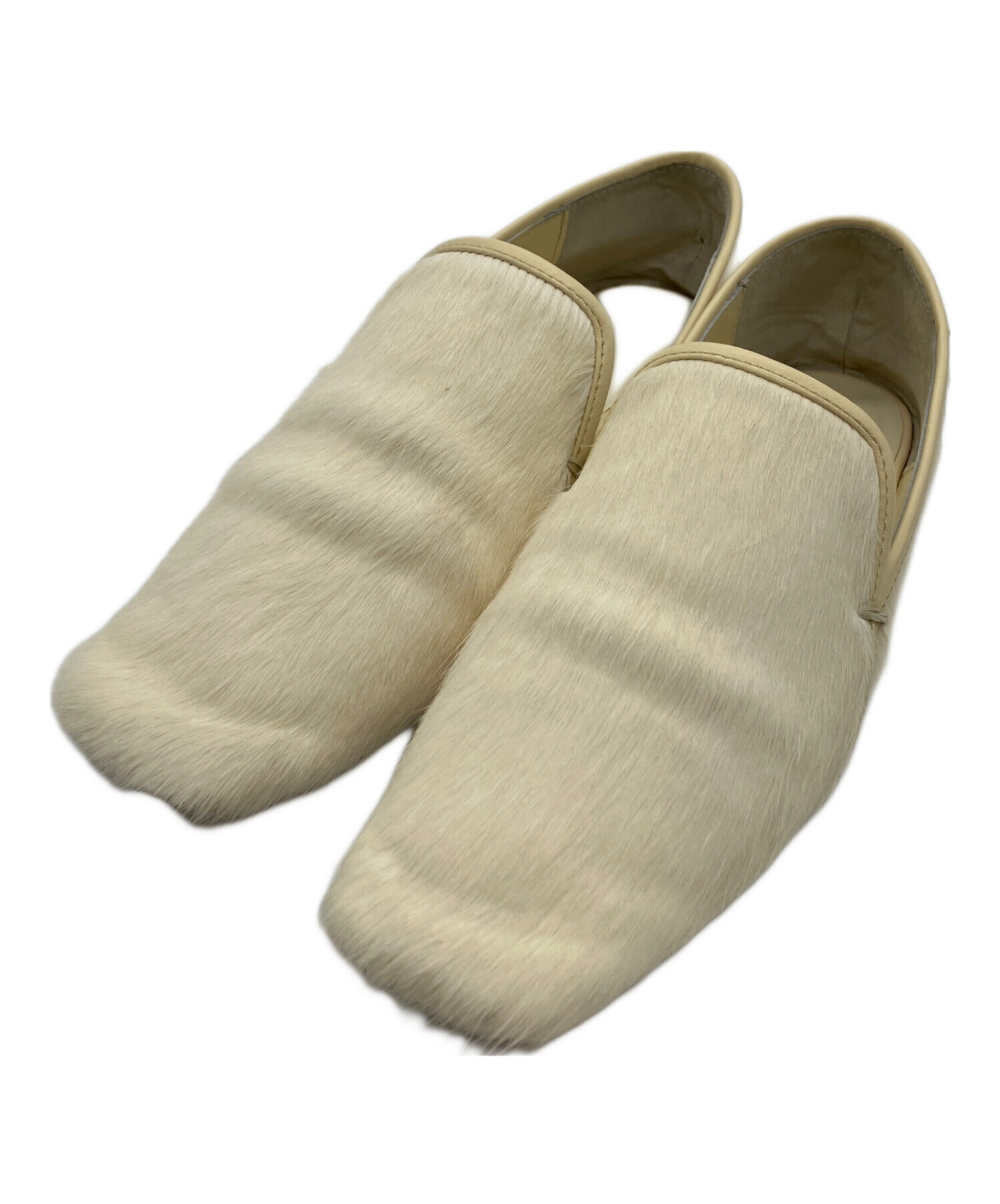 中古・古着通販】TODAYFUL (トゥデイフル) Squaretoe Fur Shoes 