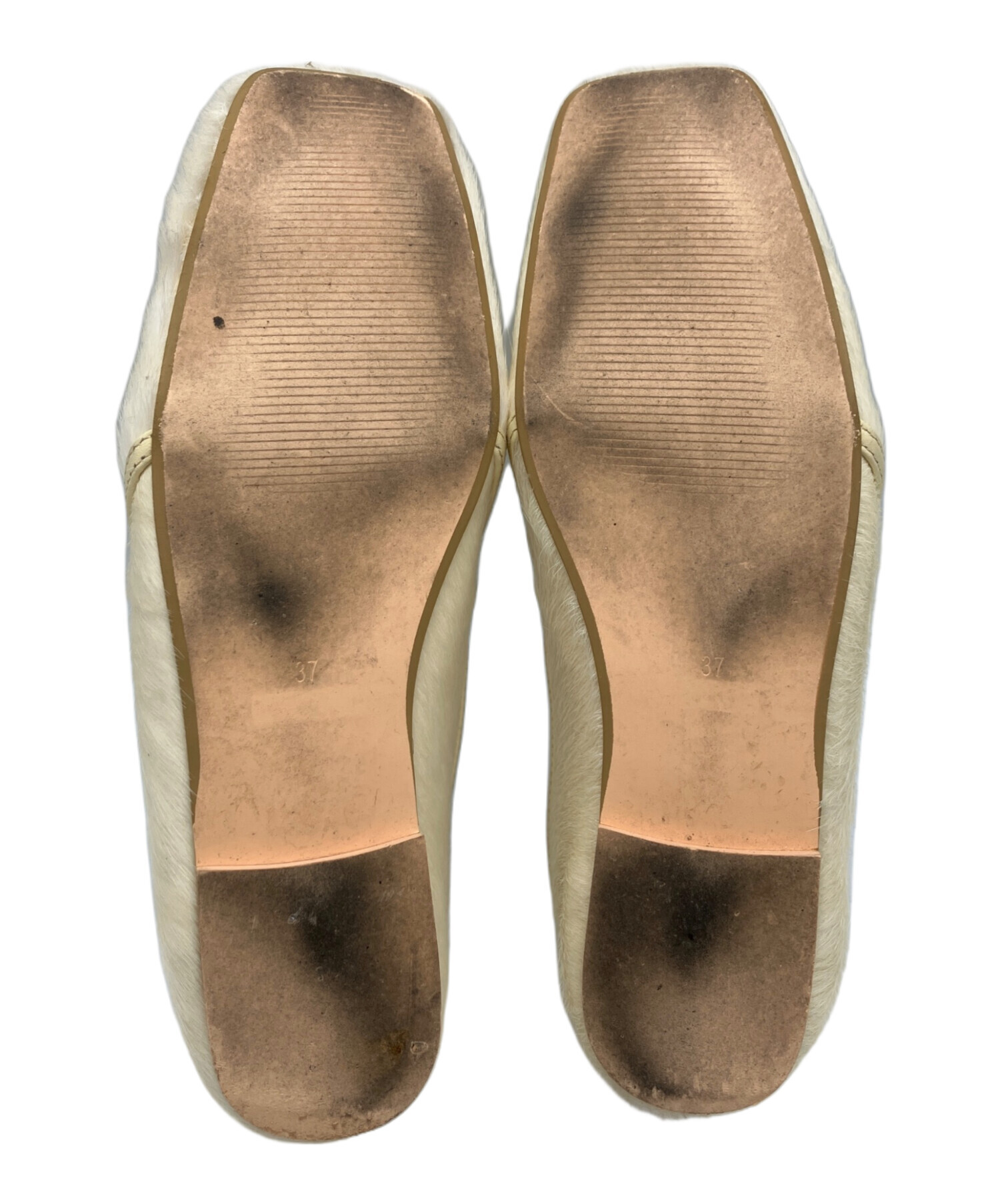 中古・古着通販】TODAYFUL (トゥデイフル) Squaretoe Fur Shoes 