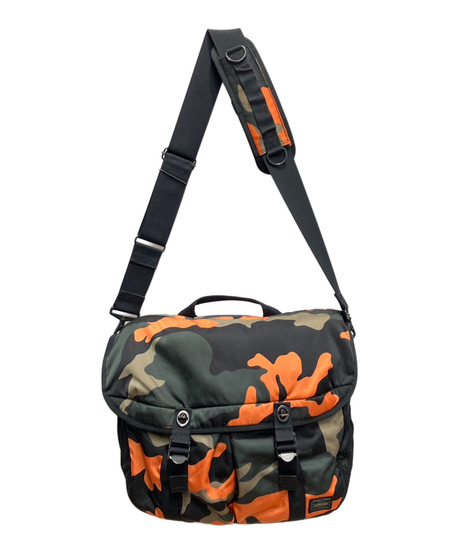 中古・古着通販】PORTER (ポーター) PS CAMO SHOULDER BAG ウッド