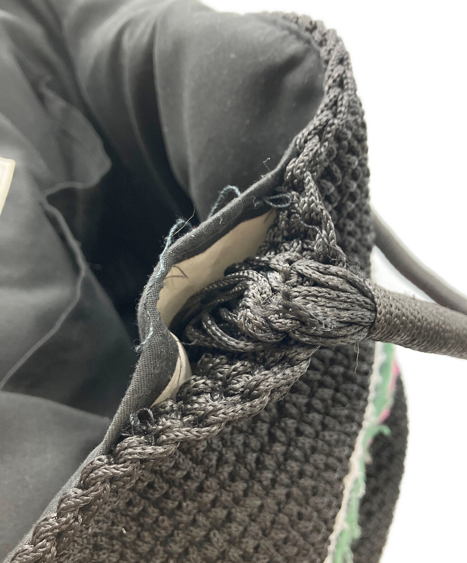 中古・古着通販】LUDLOW (ラドロー) トートバッグ ブラック｜ブランド