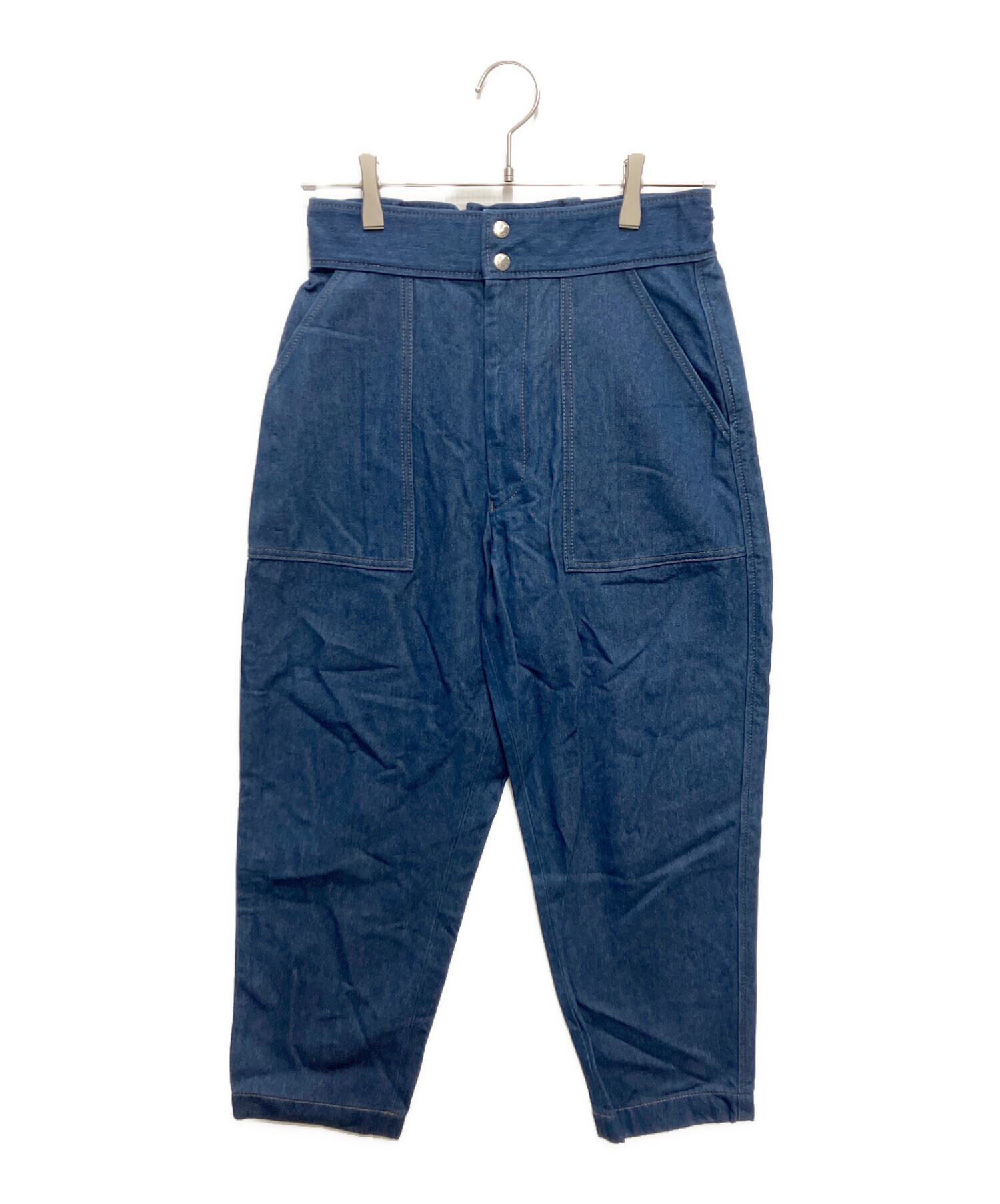 新品7割引 The Reracs ザ・リラクス デニムJK 38 中古・古着通販】THE RERACS (ザ リラクス) クロップドデニムパンツ