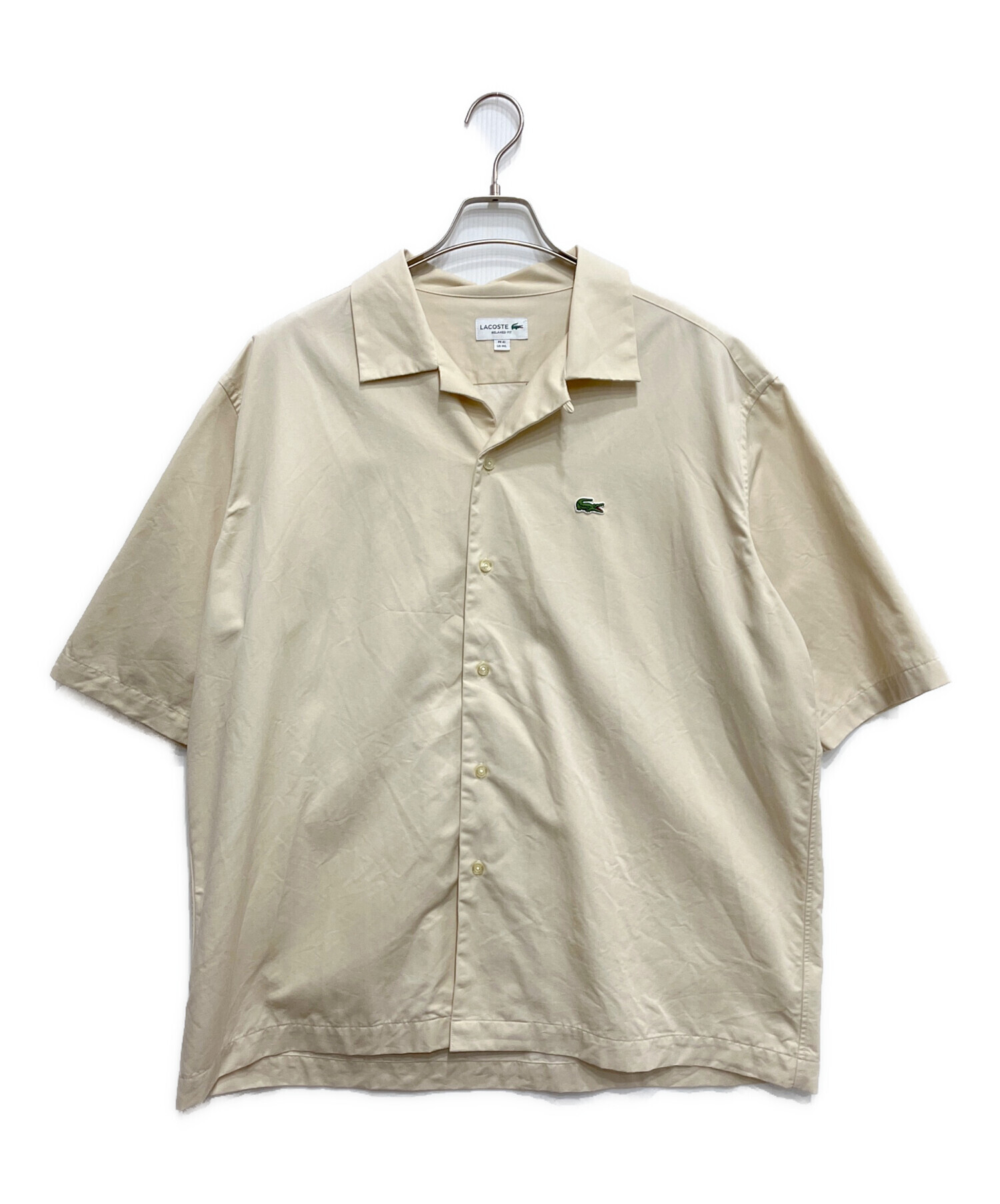 わに 中古・古着通販】LACOSTE (ラコステ) ワニ刺繍オープンカラーシャツ