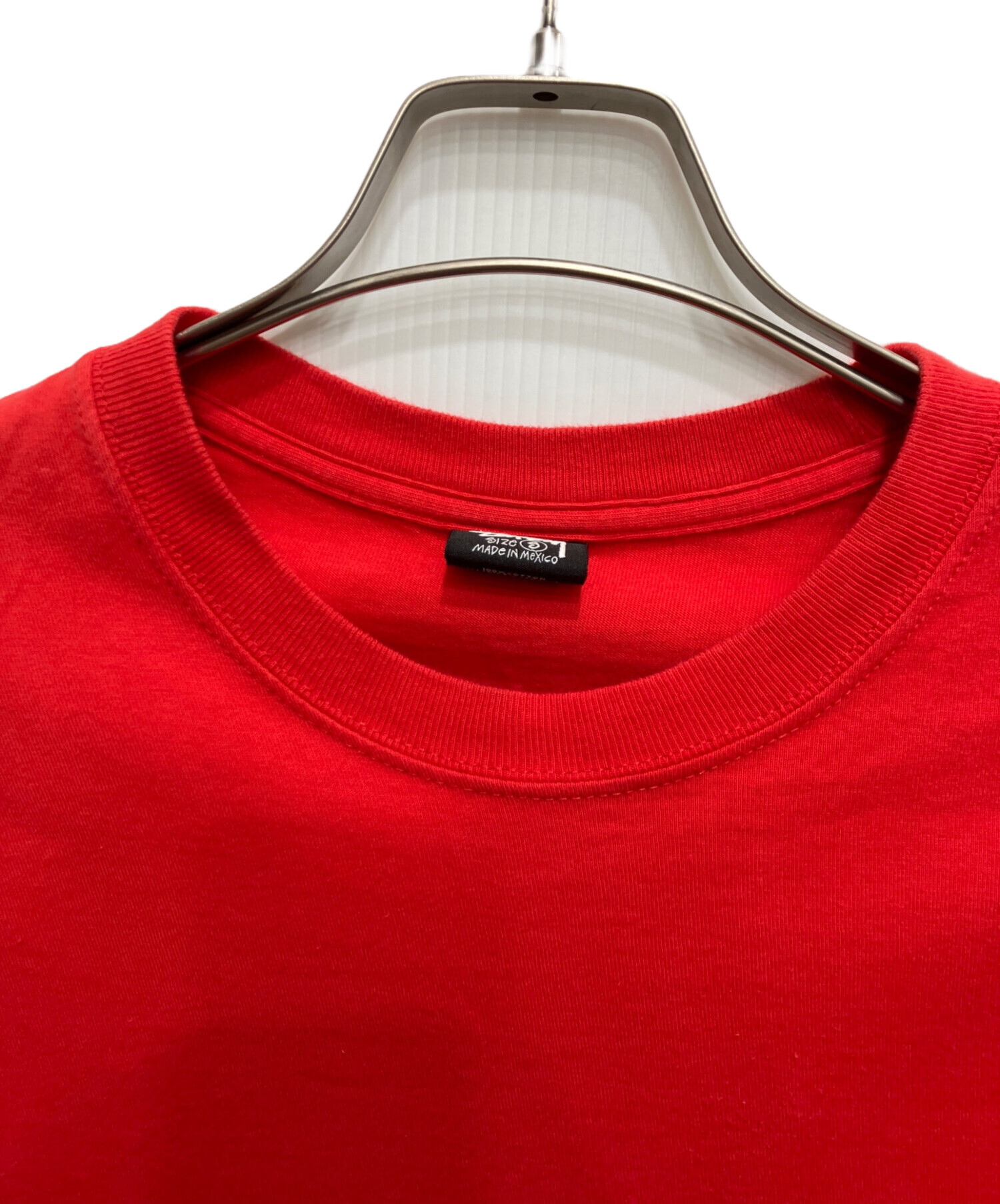中古・古着通販】stussy (ステューシー) ロゴプリントTシャツ レッド