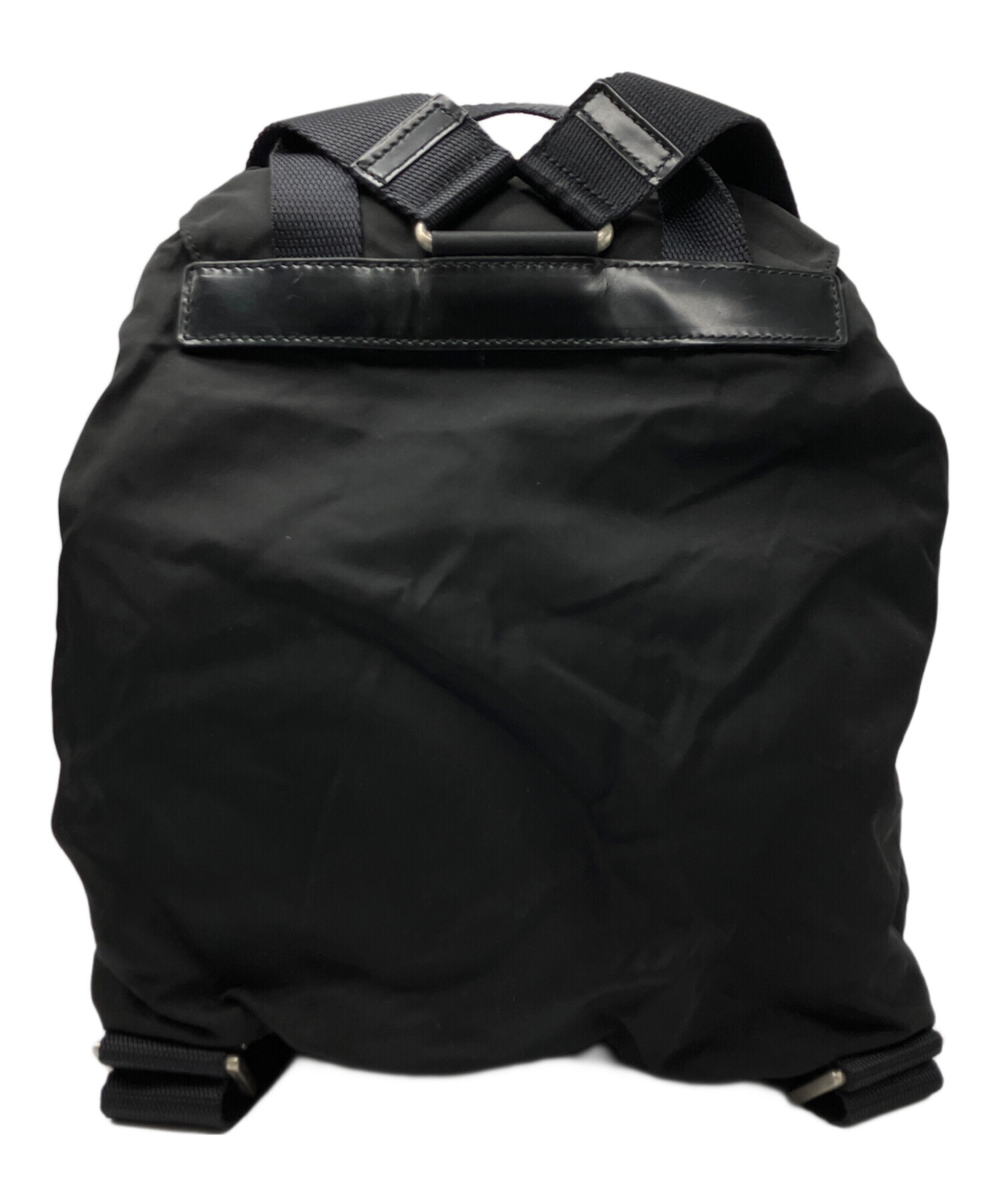 中古・古着通販】PRADA (プラダ) ナイロンミニリュック ブラック