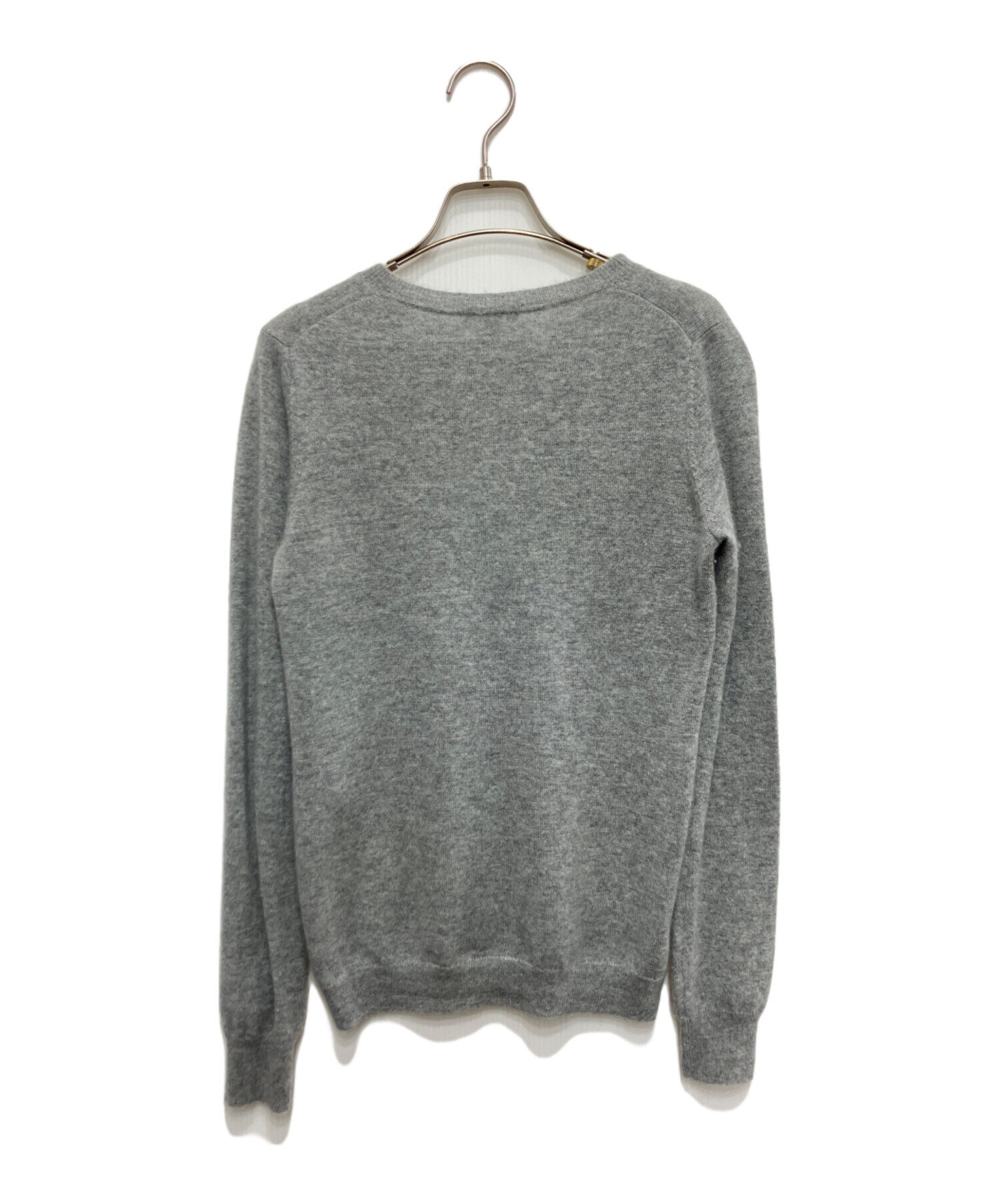 Theory セオリー 美品 グレー Vネックカーディガン カシミヤ100% 中古・古着通販】theory (セオリー) カシミヤカーディガン グレー