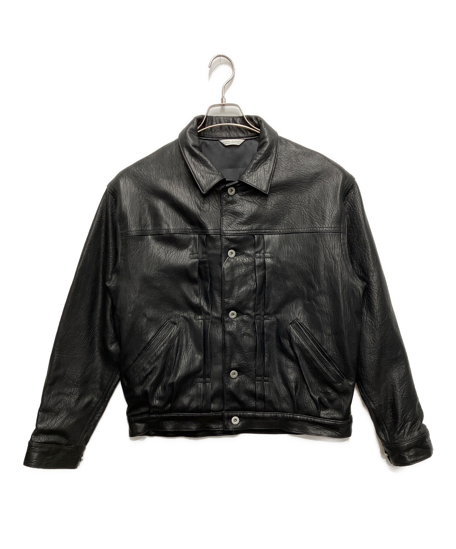 JOURNAL STANDARD ブラックラムレザージャケット 中古・古着通販】JOURNAL STANDARD (ジャーナルスタンダード) NZ