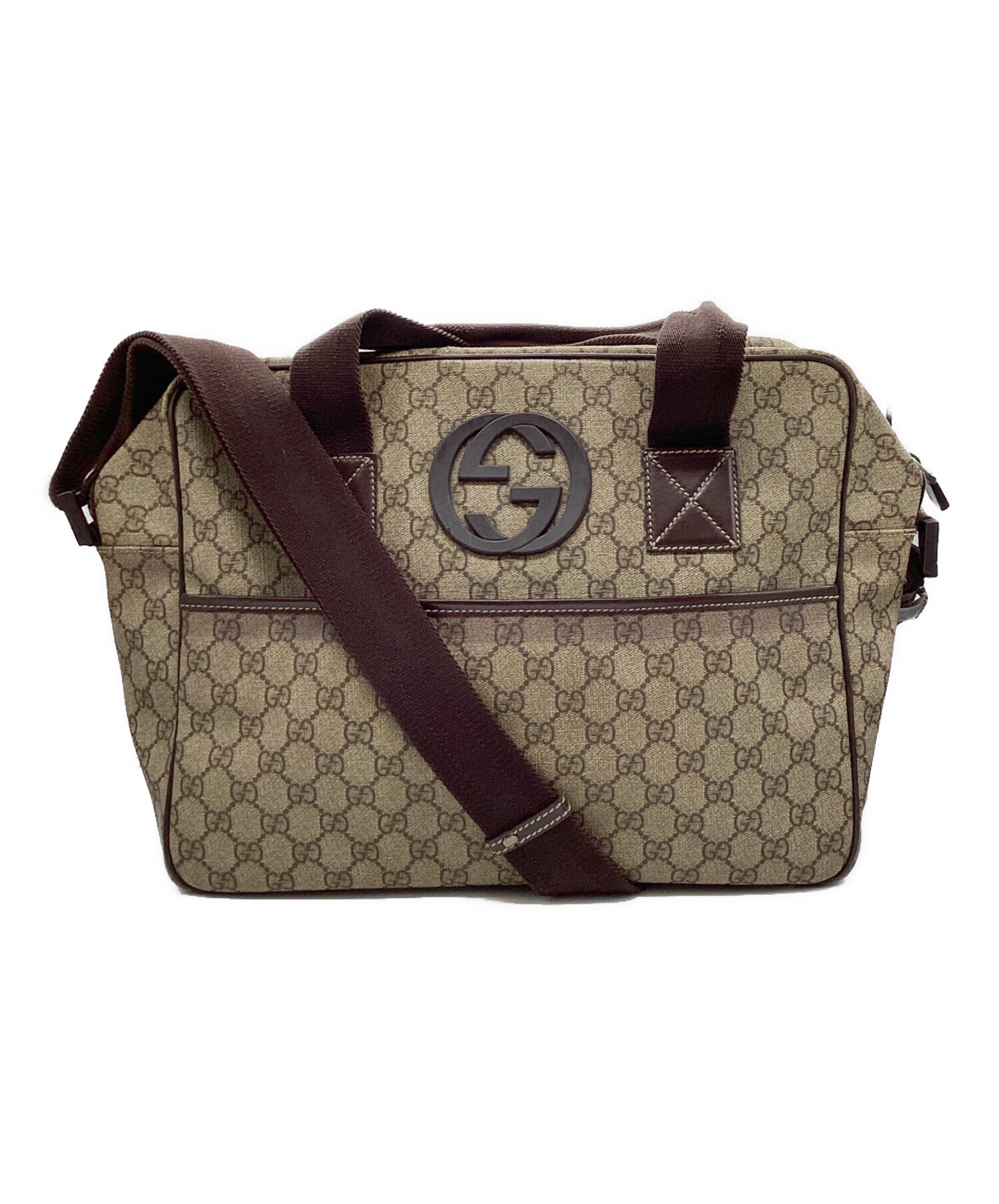 中古・古着通販】GUCCI (グッチ) インターロッキングG 2WAYショルダー