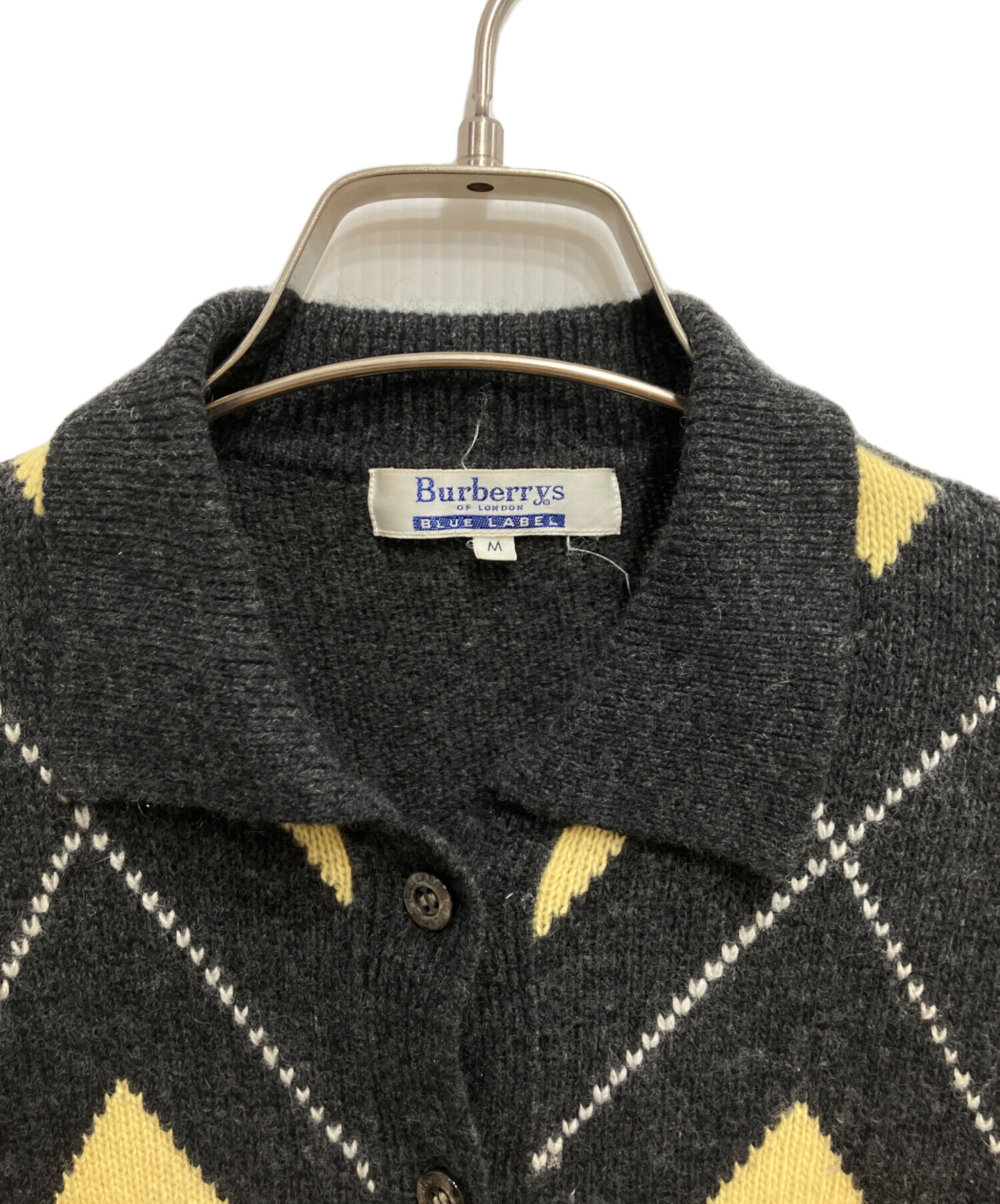 中古・古着通販】Burberry's (バーバリー) アーガイルカーディガン
