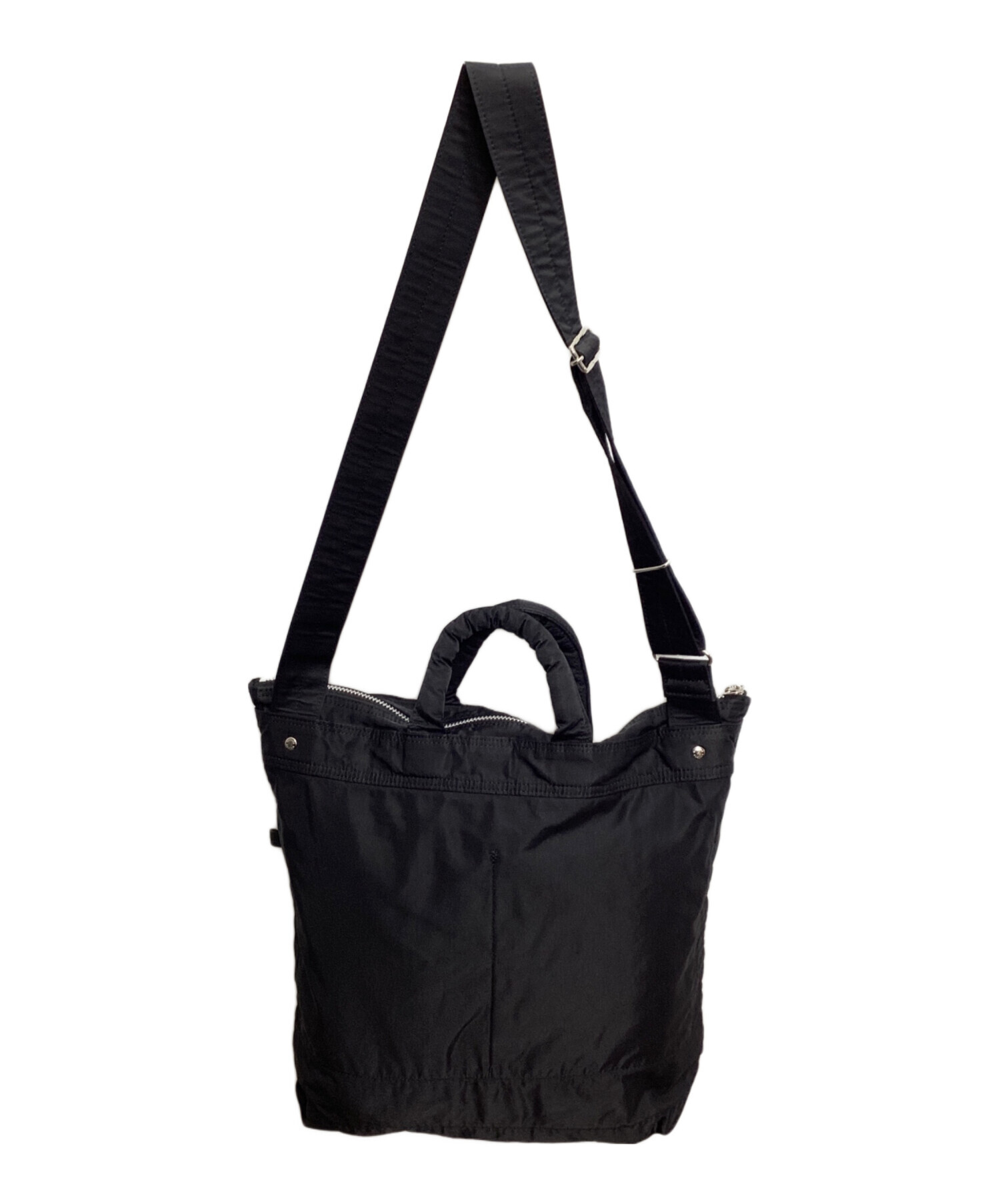 PORTER 2WAY ヘルメットバッグ ブラック 中古・古着通販】PORTER (ポーター) MILE 2WAY HELMETBAG/ヘルメット