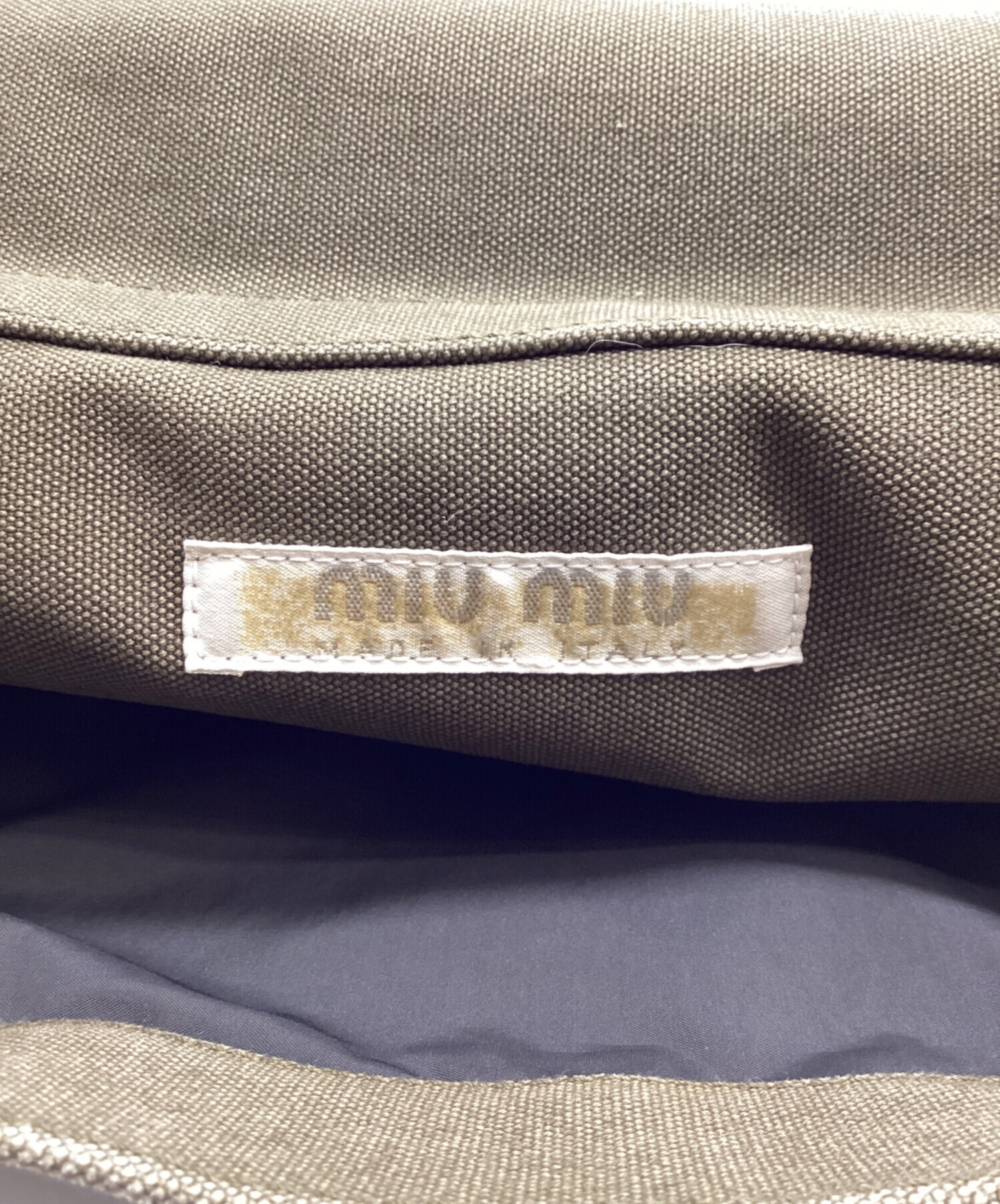 中古・古着通販】MIU MIU (ミュウミュウ) アーカイブショルダーバッグ