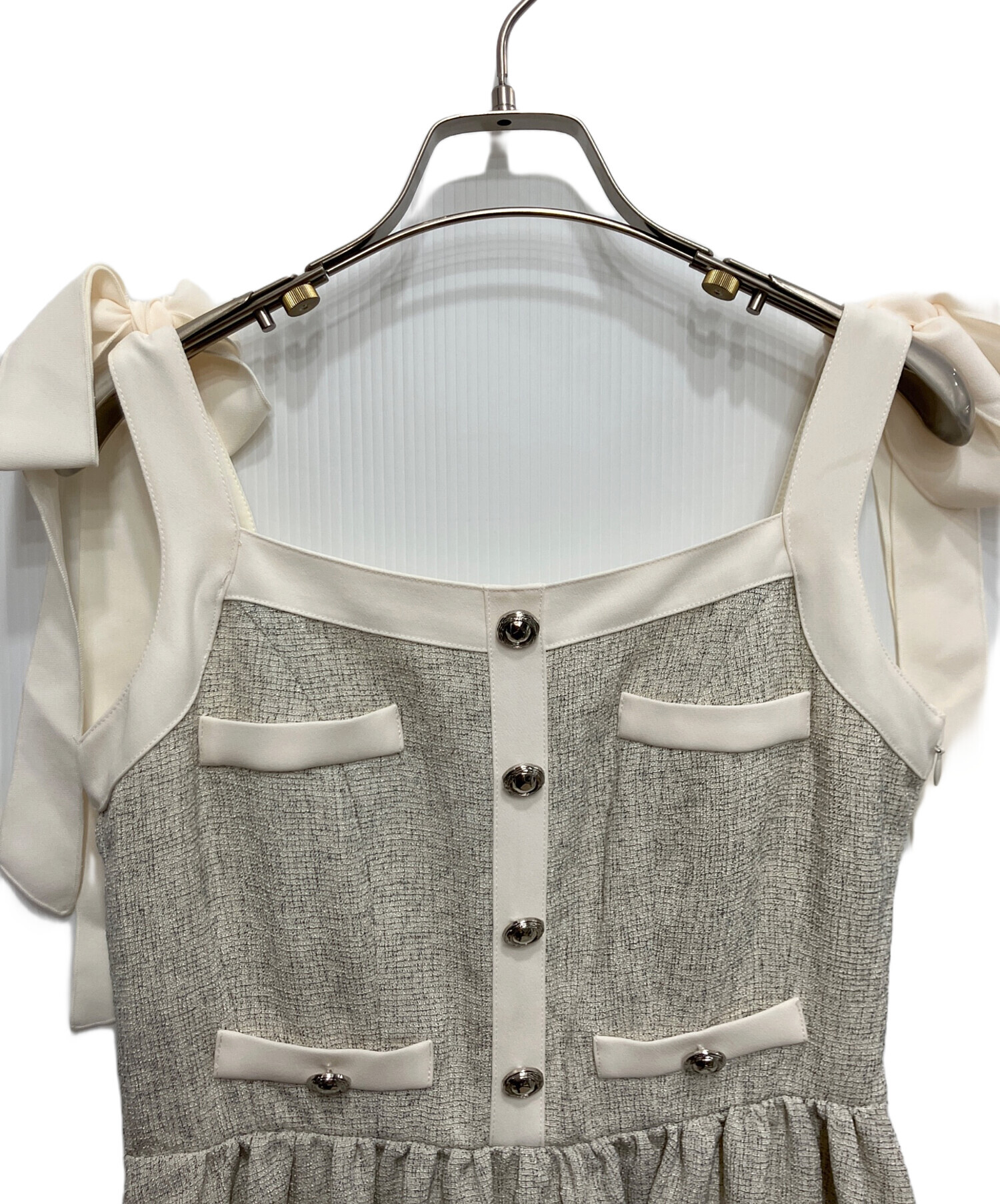 中古・古着通販】HER LIP TO (ハーリップトゥ) verona tweed long 