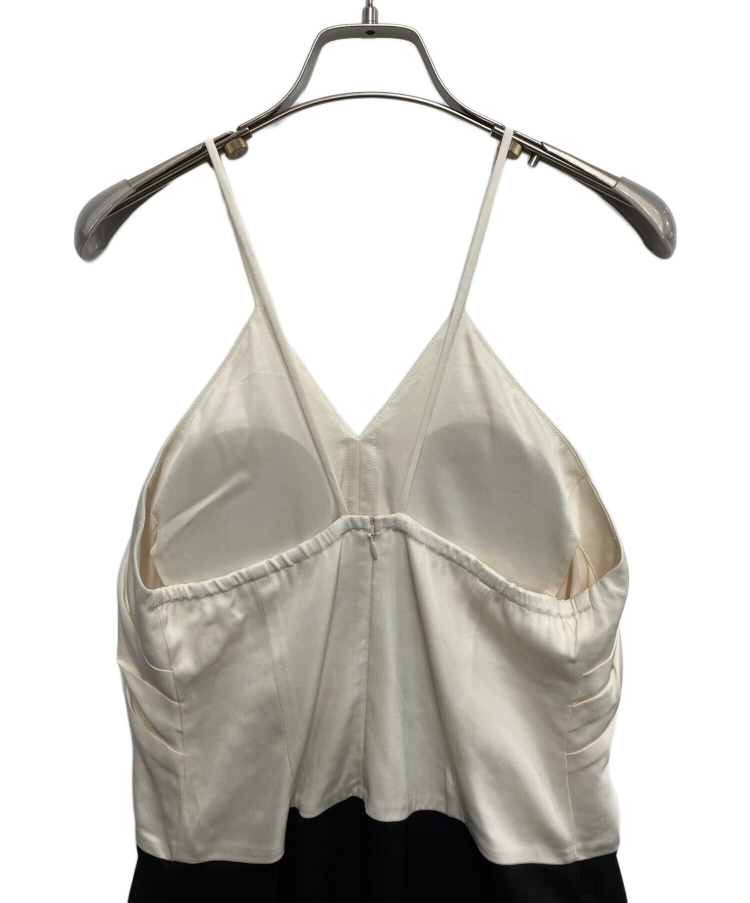 中古・古着通販】Estella.K (エステラケー) Vネックバイカラードレス