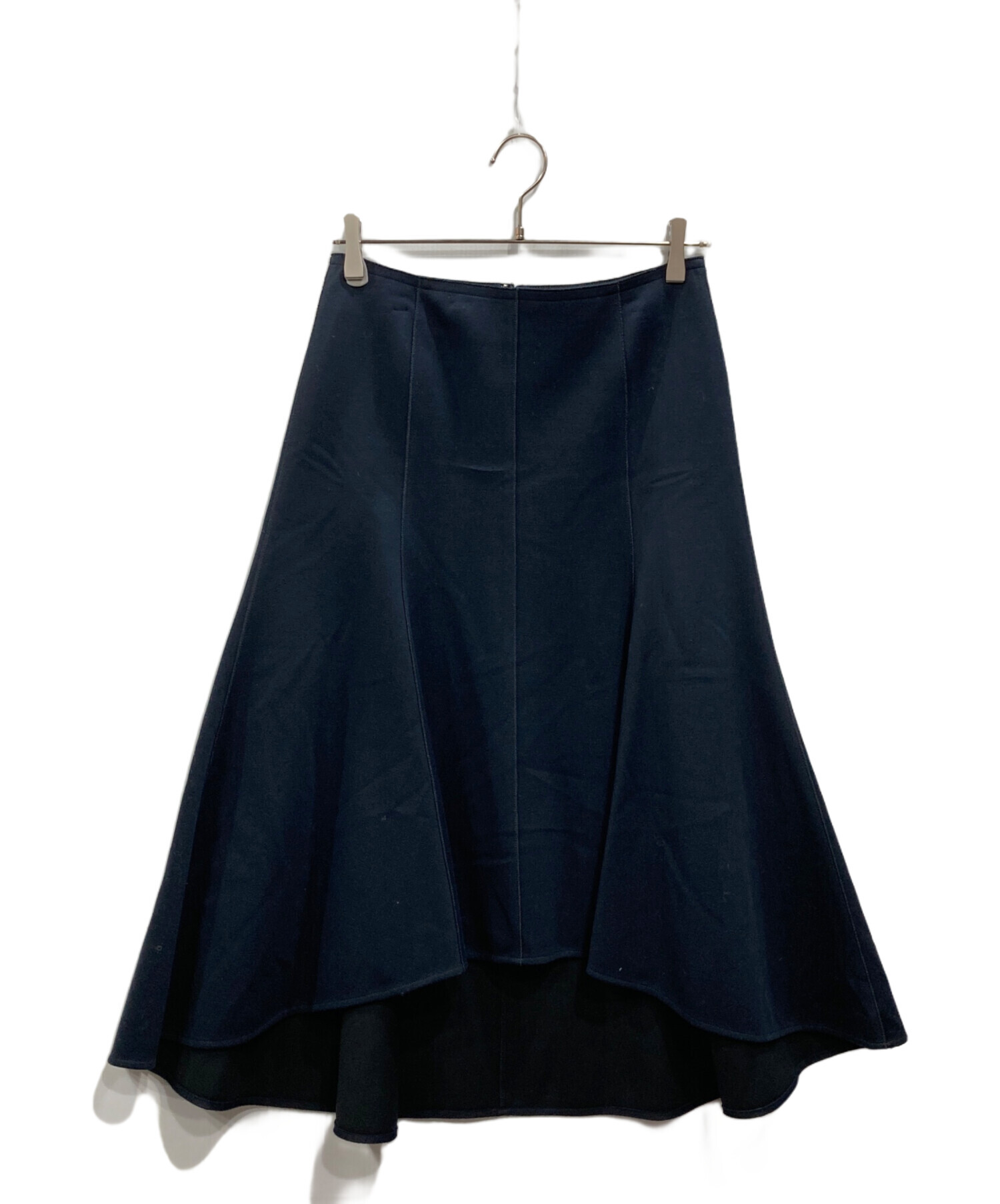 中古・古着通販】ADORE (アドーア) アシメフレアスカート ネイビー