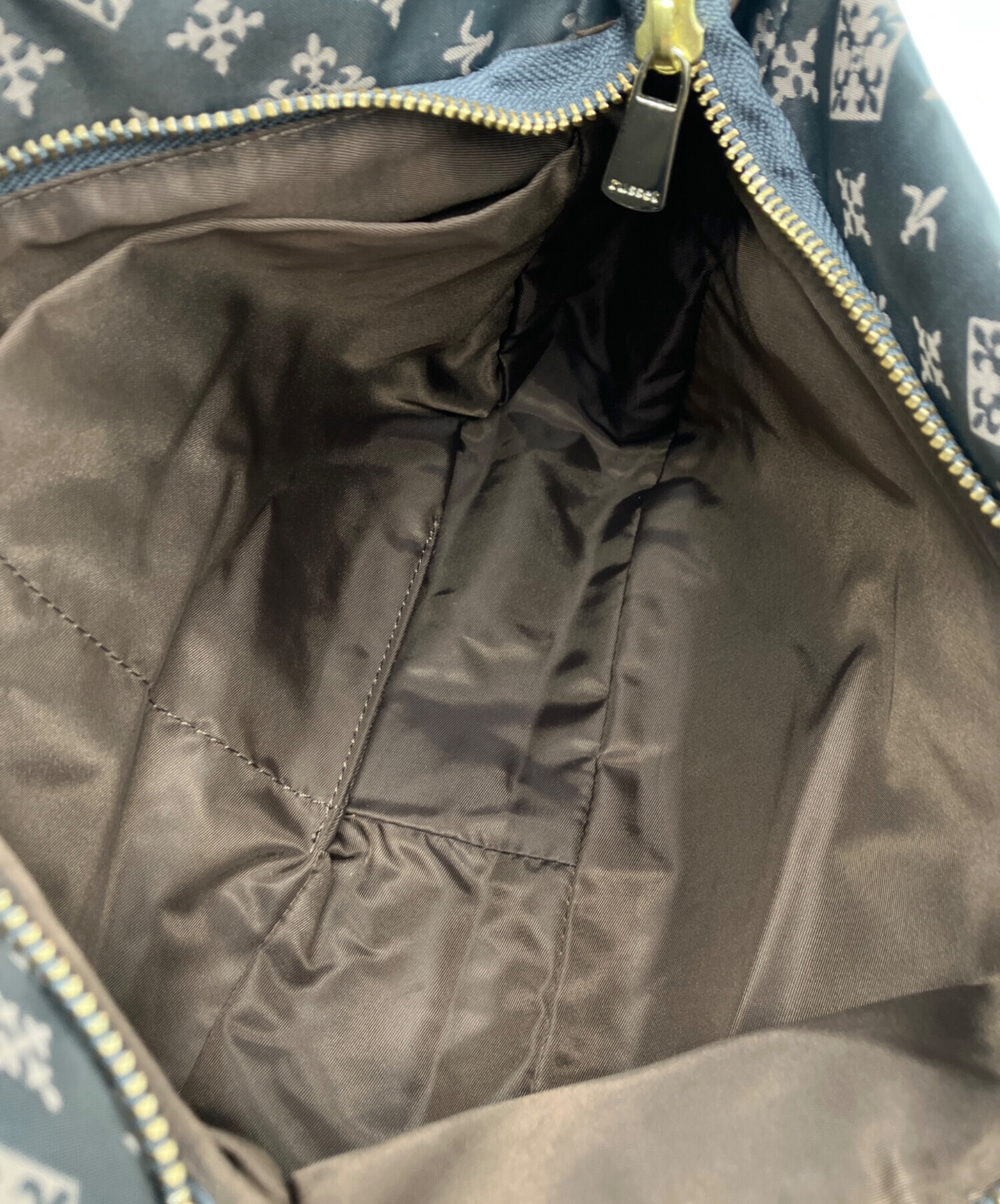 中古・古着通販】russet (ラシット) ショルダーバッグ グレー×ピンク