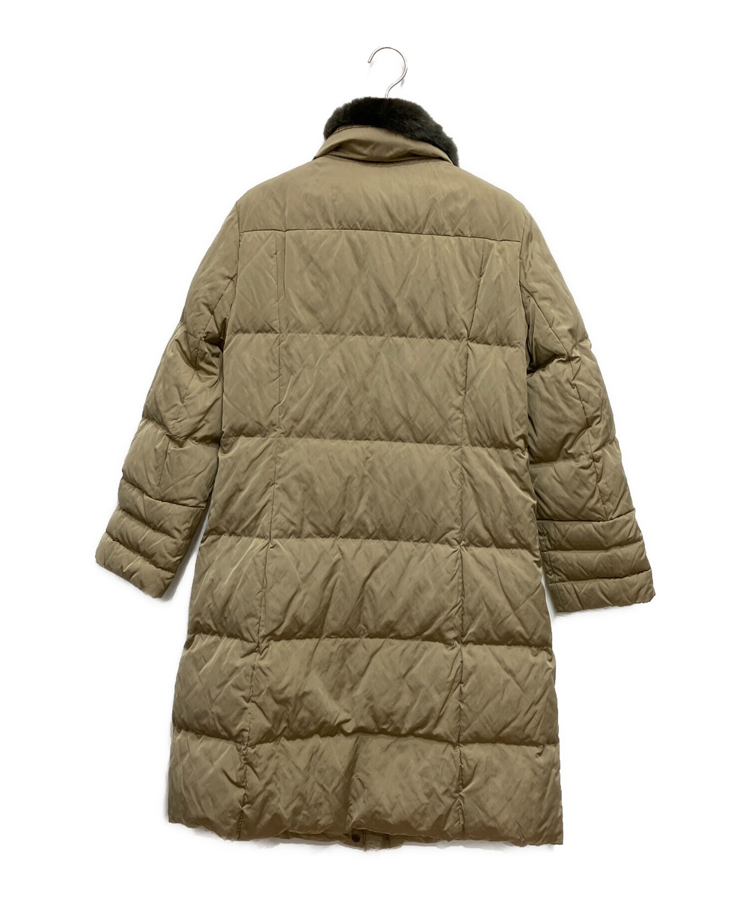 中古・古着通販】MaxMara (マックスマーラ) ファー付きダウンコート