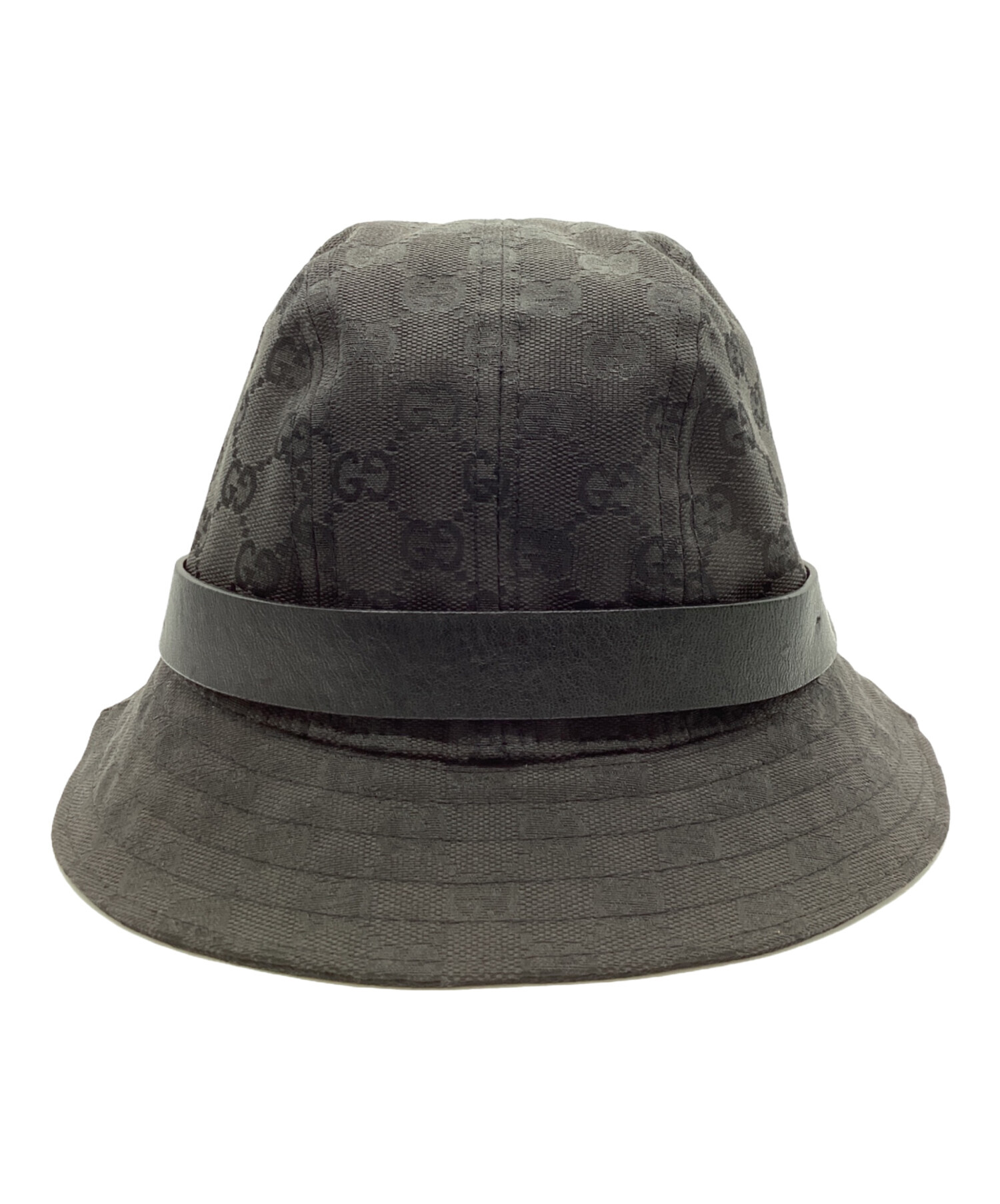 中古・古着通販】GUCCI (グッチ) バケットハット ブラック サイズ:L